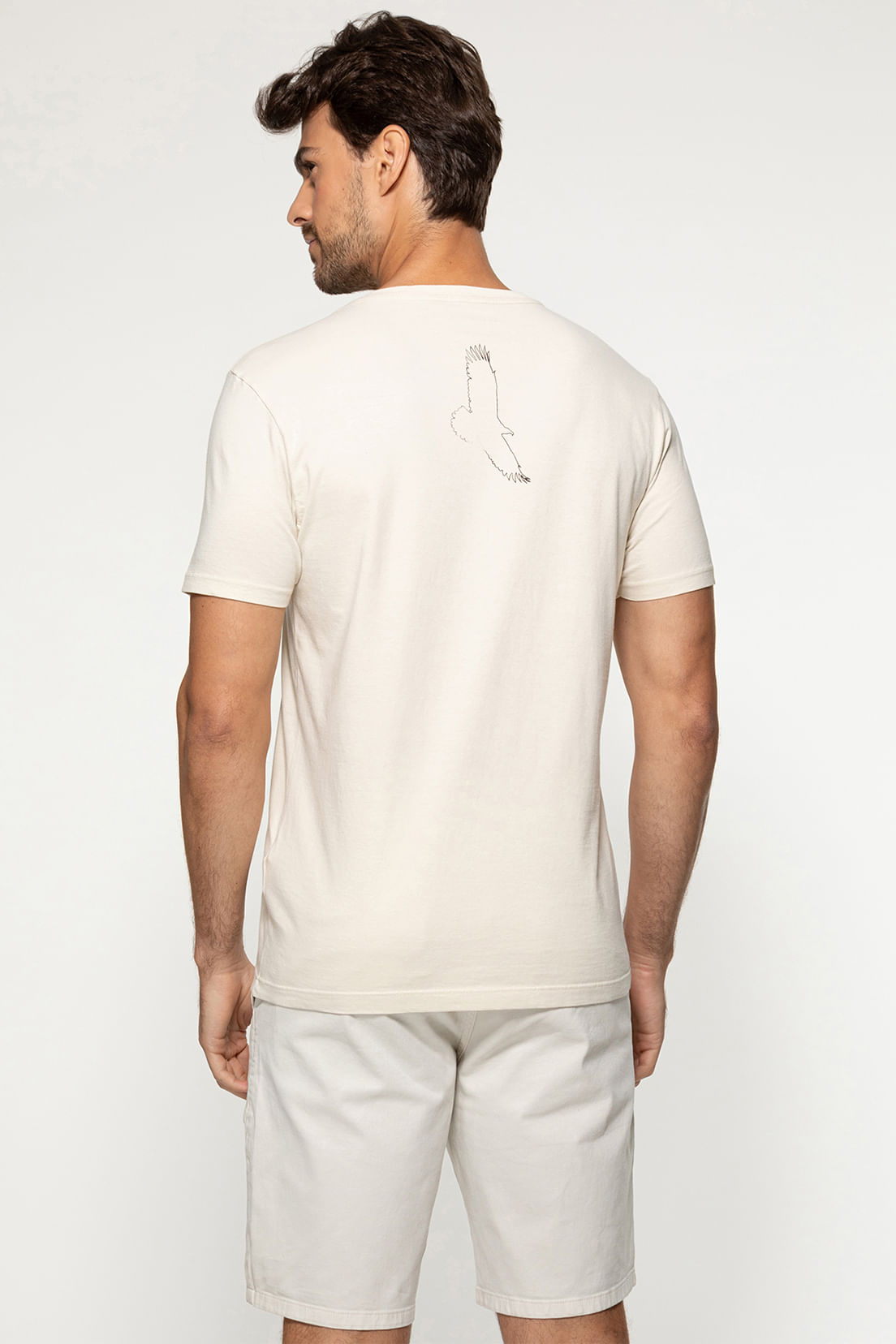 Camiseta Mapa Califórnia 1981 Bege - Imagem 10