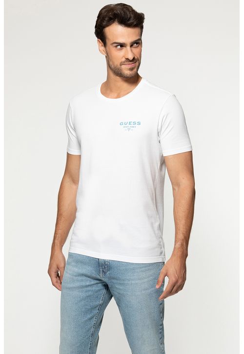 Camiseta Est 1981 Guess Branco