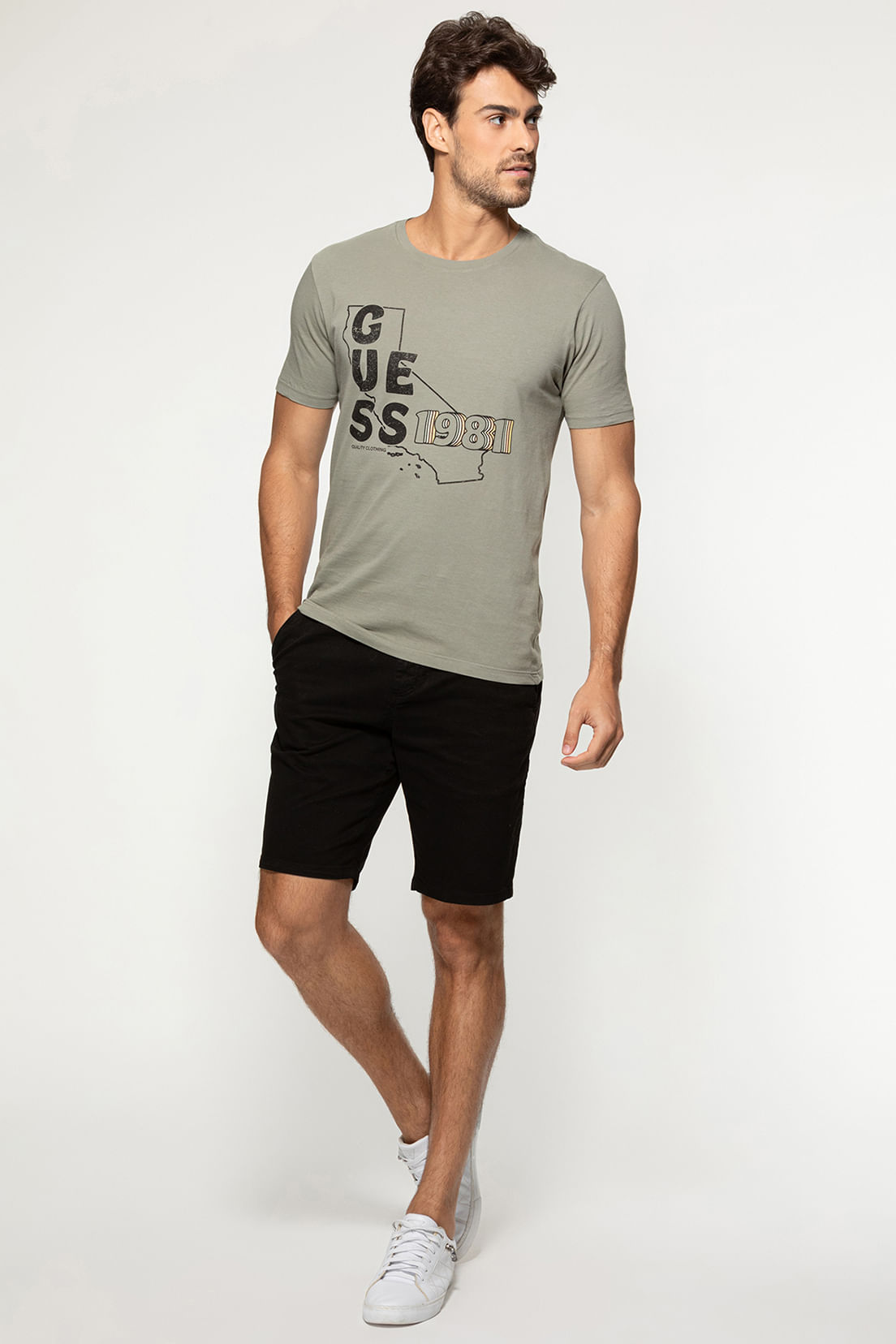 Camiseta Mapa Califórnia 1981 Verde - Imagem 14