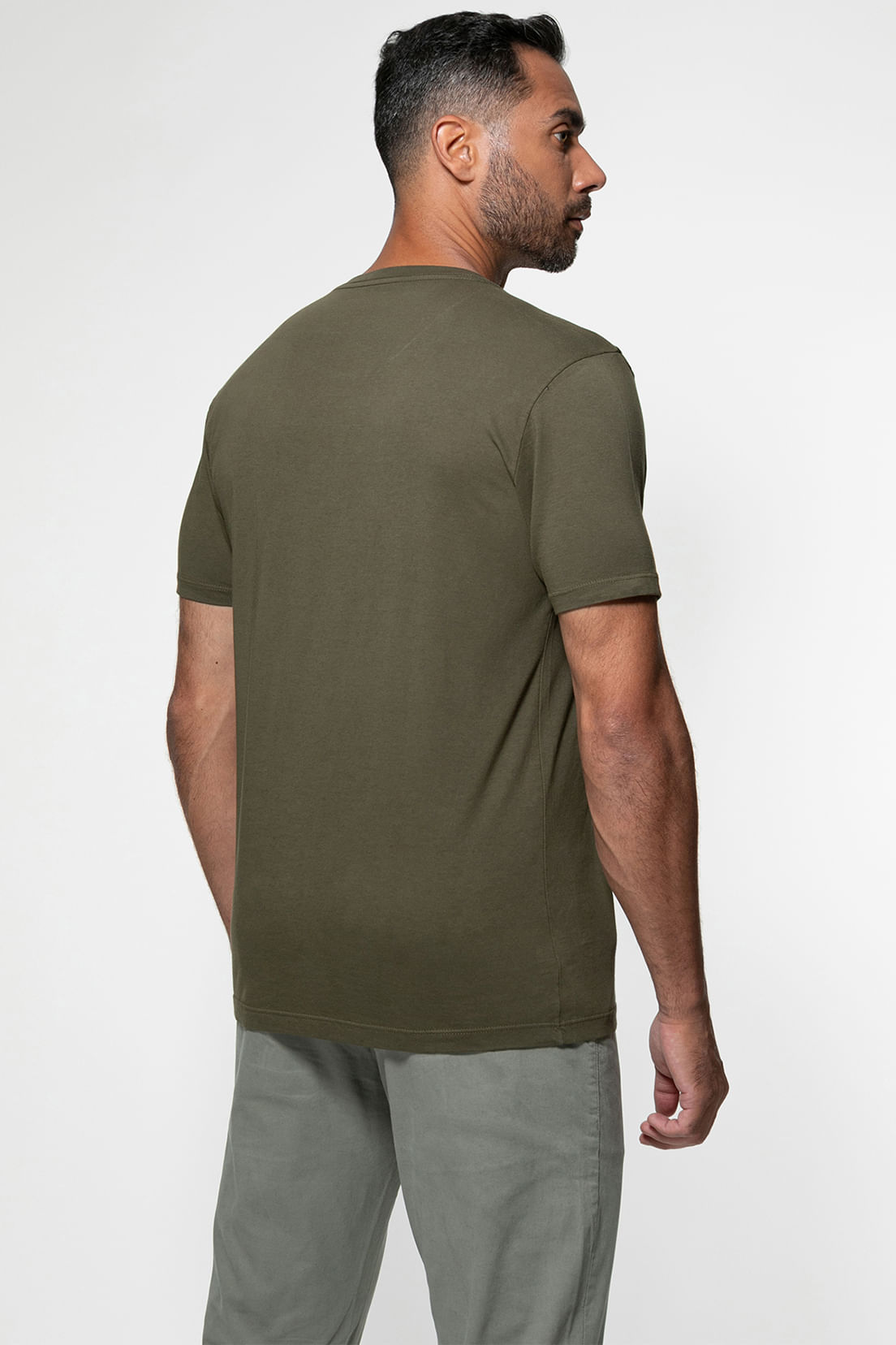 Camiseta Guess American Tradition Verde Musgo - Imagem 4