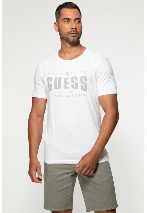 Camiseta Guess American Tradition Branco