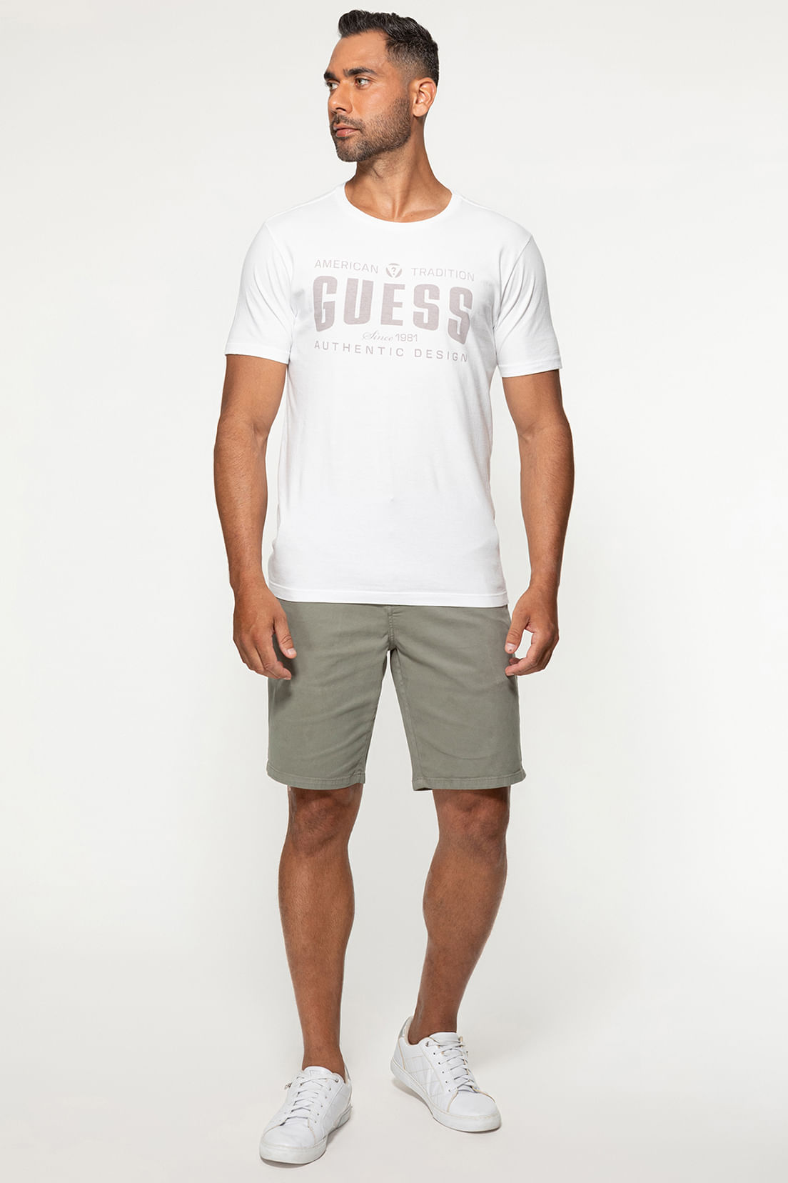 Camiseta Guess American Tradition Branco - Imagem 17