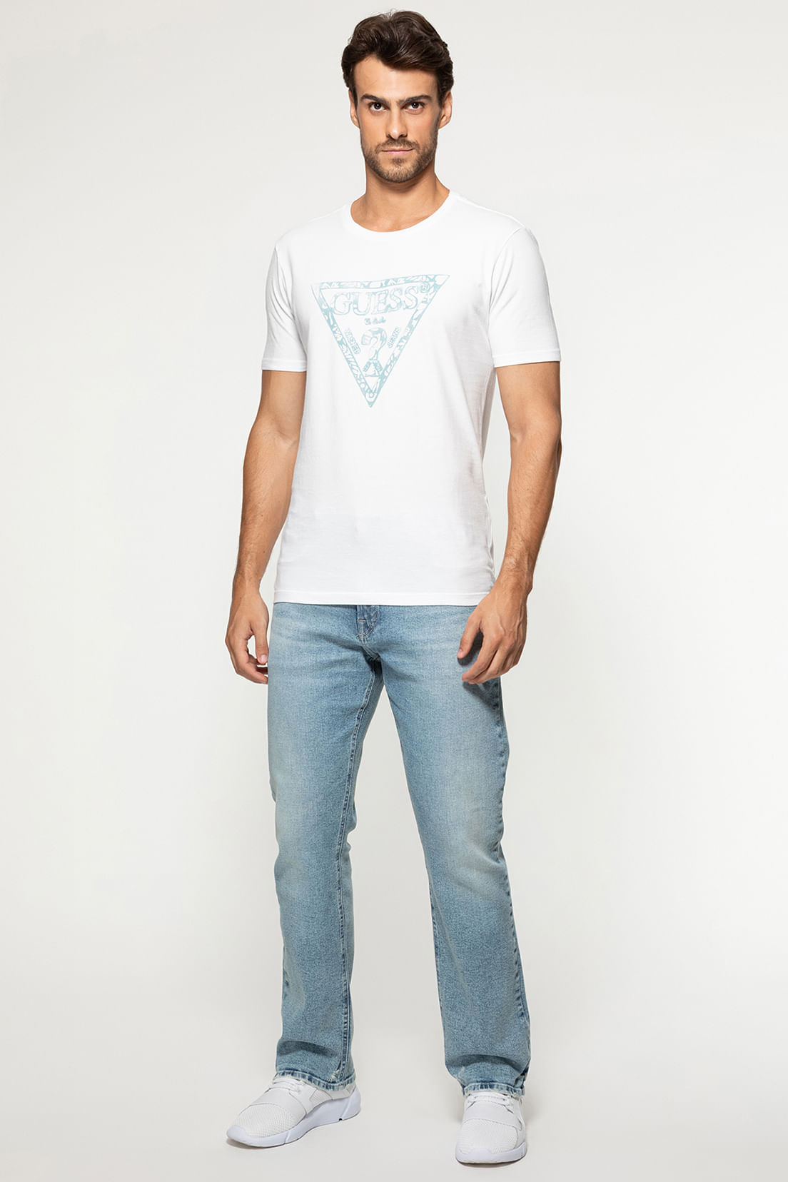 Camiseta Logo Folhas Branco - Imagem 2