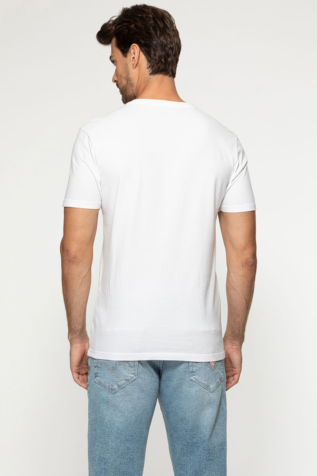 Camiseta Logo Folhas Branco - Imagem 19