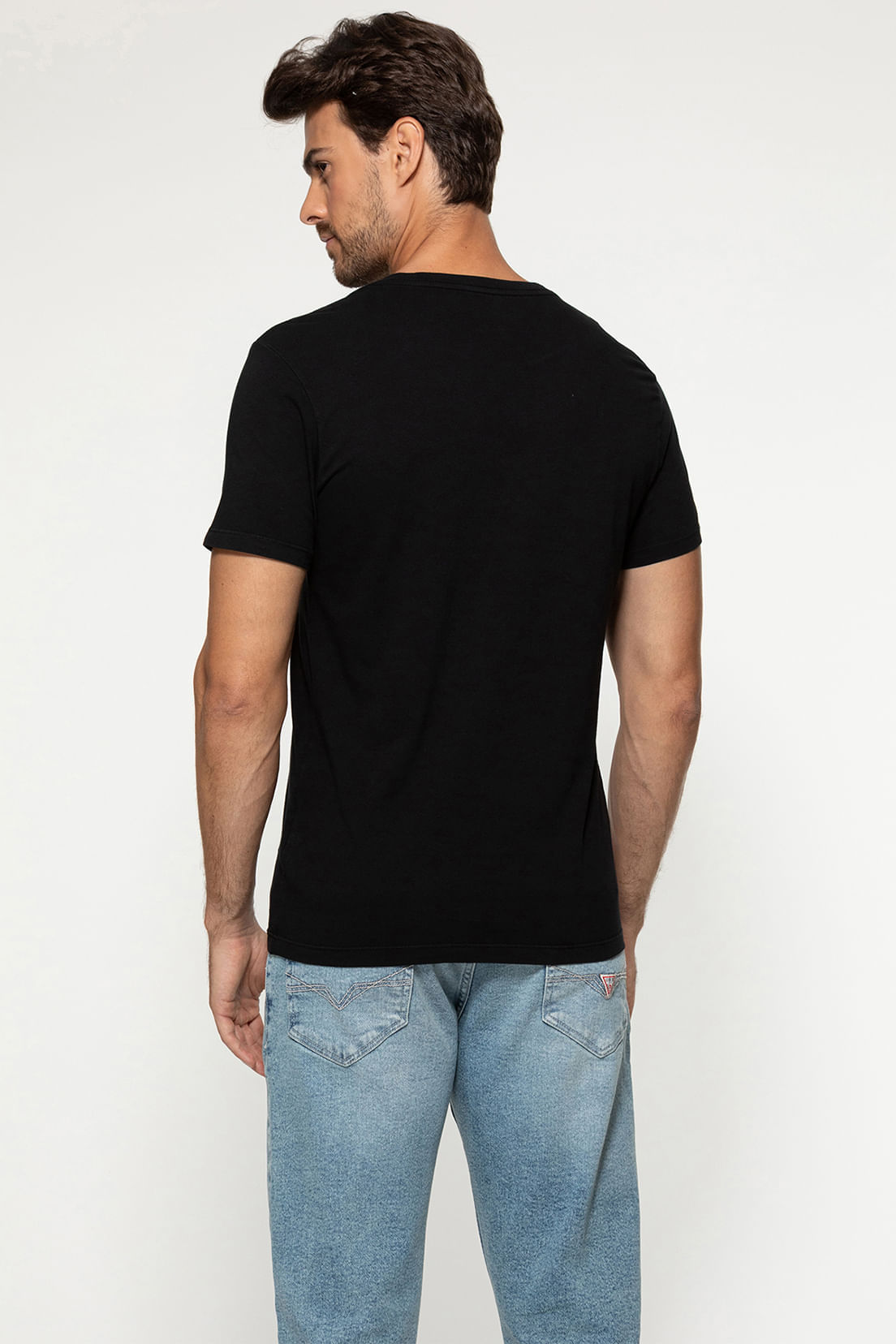 Camiseta Est 1981 Guess Preto - Imagem 44