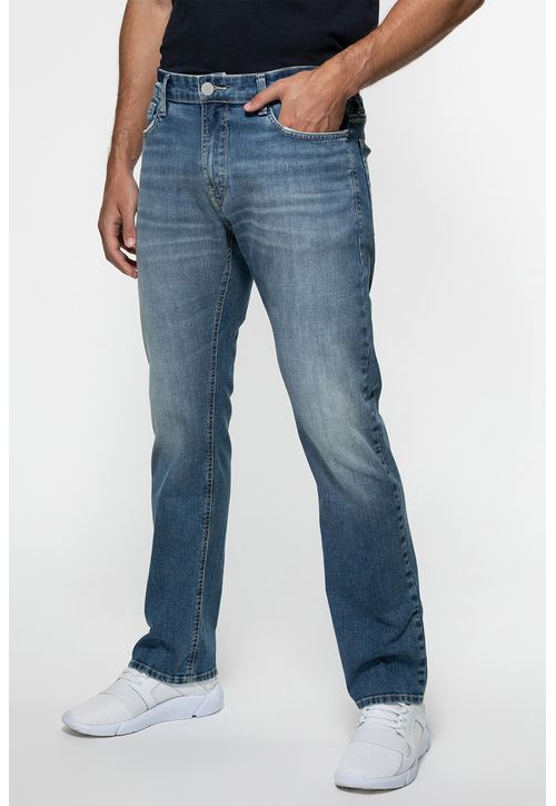 Calça Jeans Guess Slim Straight Azul