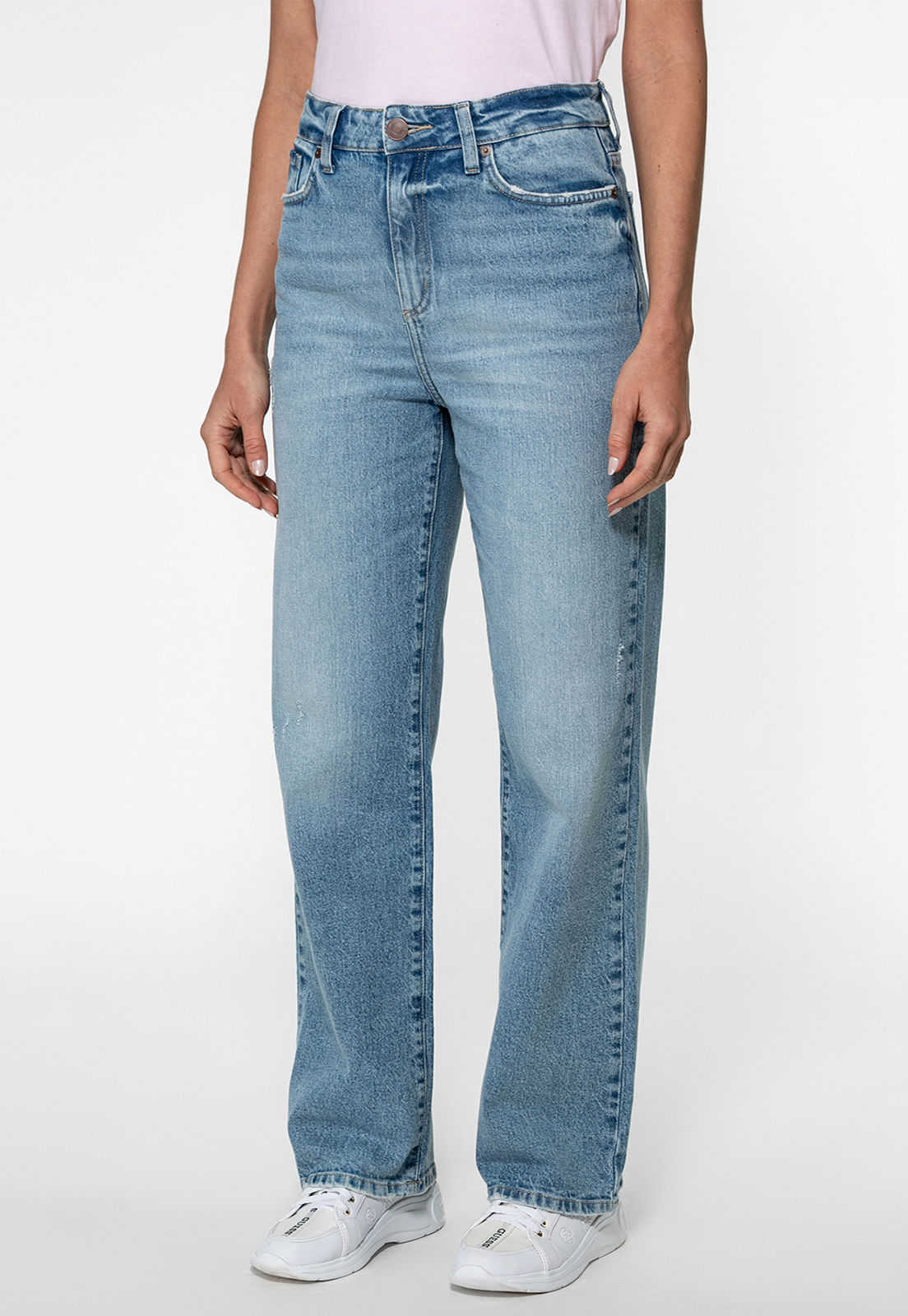 Calça Jeans Guess Relaxed Straight Azul