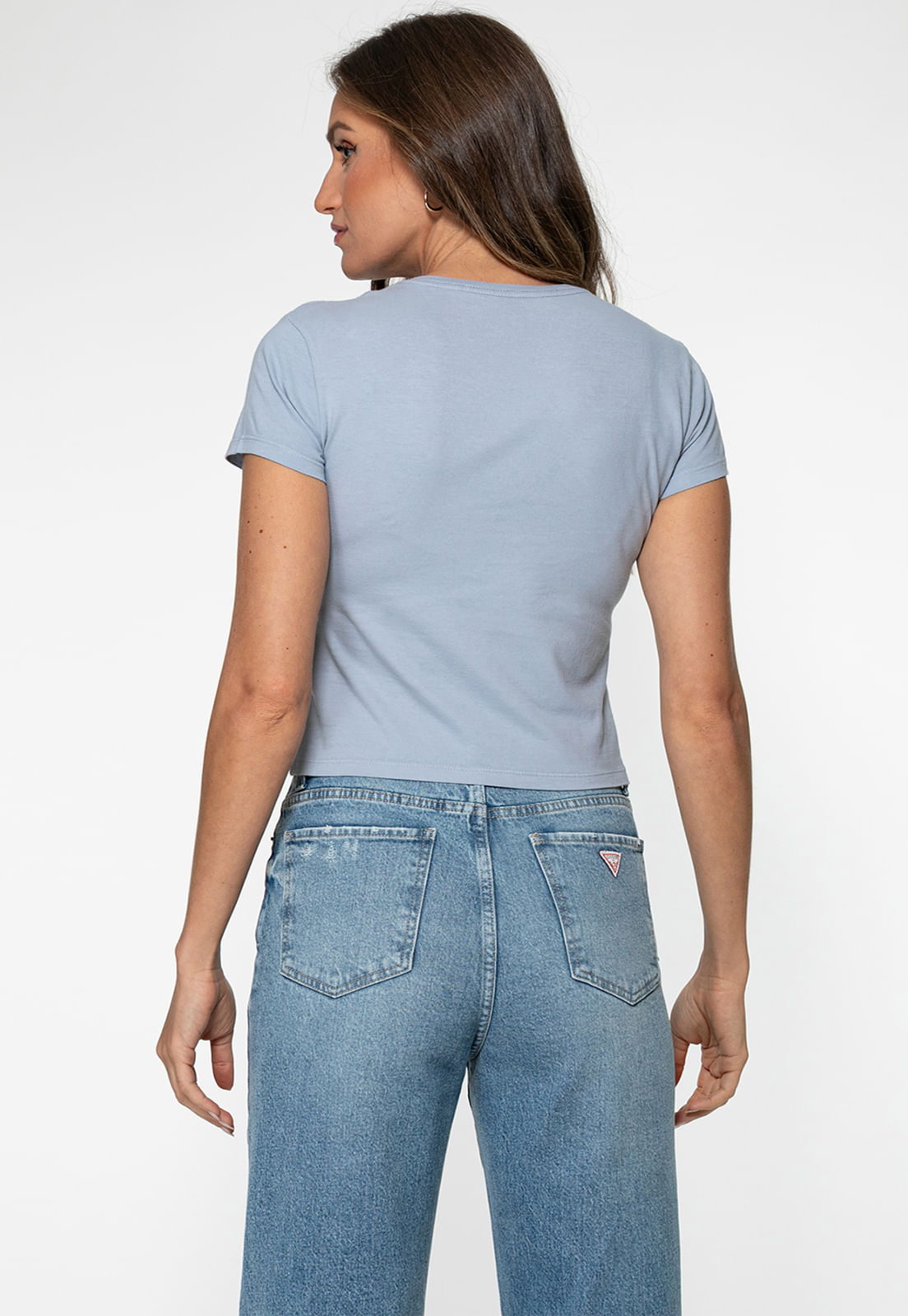Camiseta Guess Atelier Azul - Imagem 14