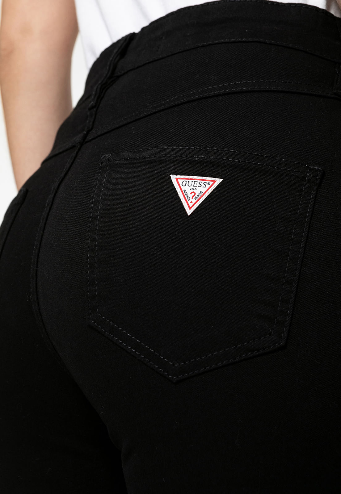 Calça Sarja High Flare Preto - Imagem 23