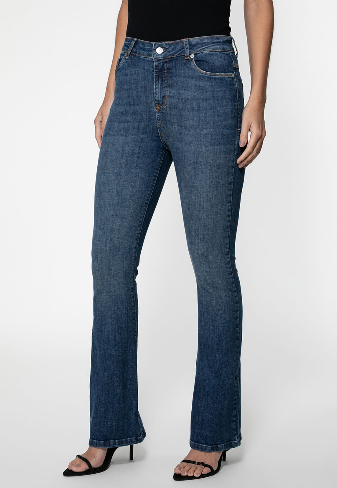 Calça Jeans Boot Cut Azul