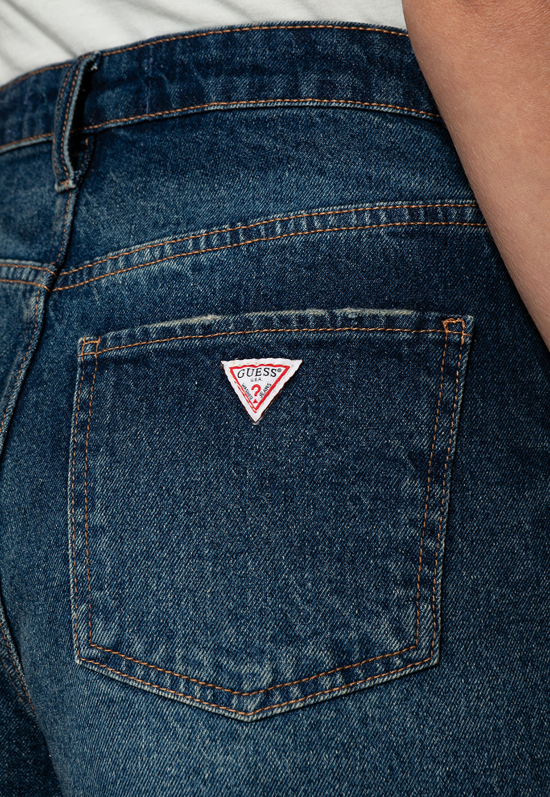 Bermuda Jeans Curta Azul - Imagem 21