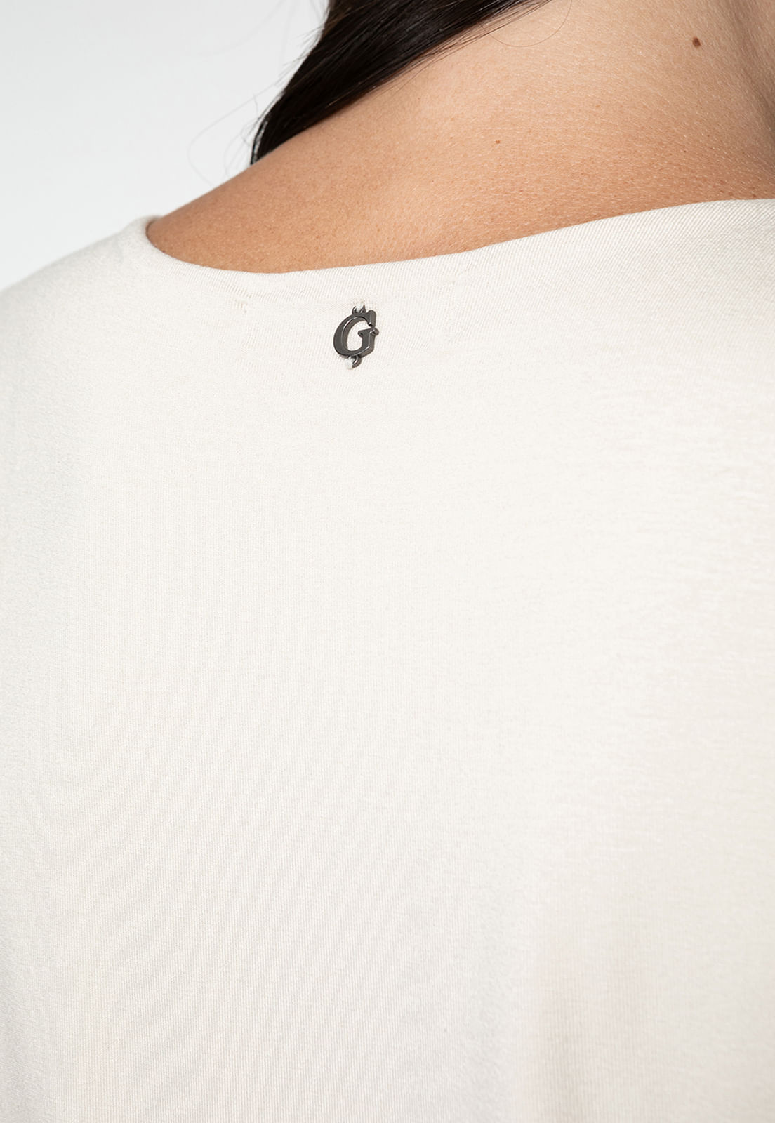 Body Malha Transpassado Creme - Imagem 28