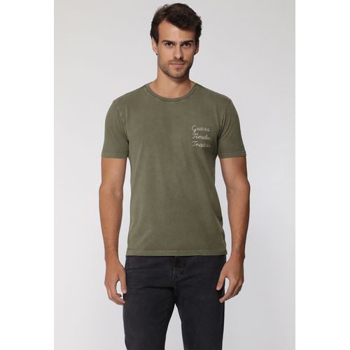 Camiseta Bordado Timeless Tradition Verde Oliva