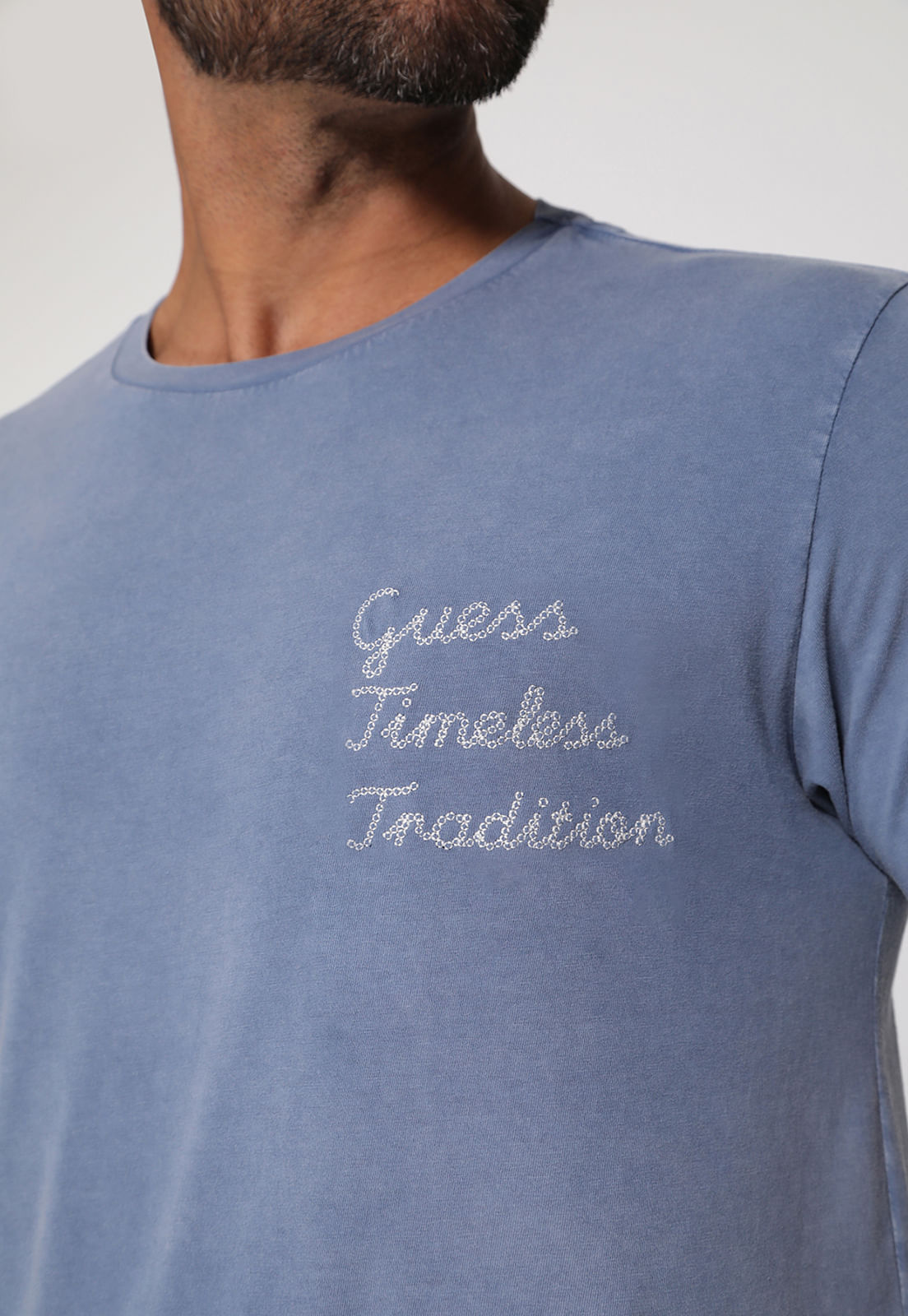 Camiseta Bordado Timeless Tradition Azul Escuro - Imagem 15