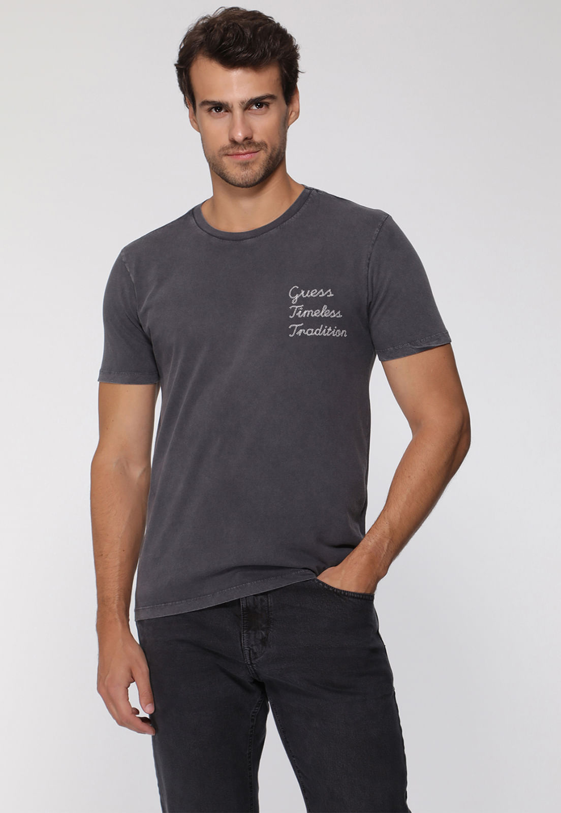 Camiseta Bordado Timeless Tradition Preto