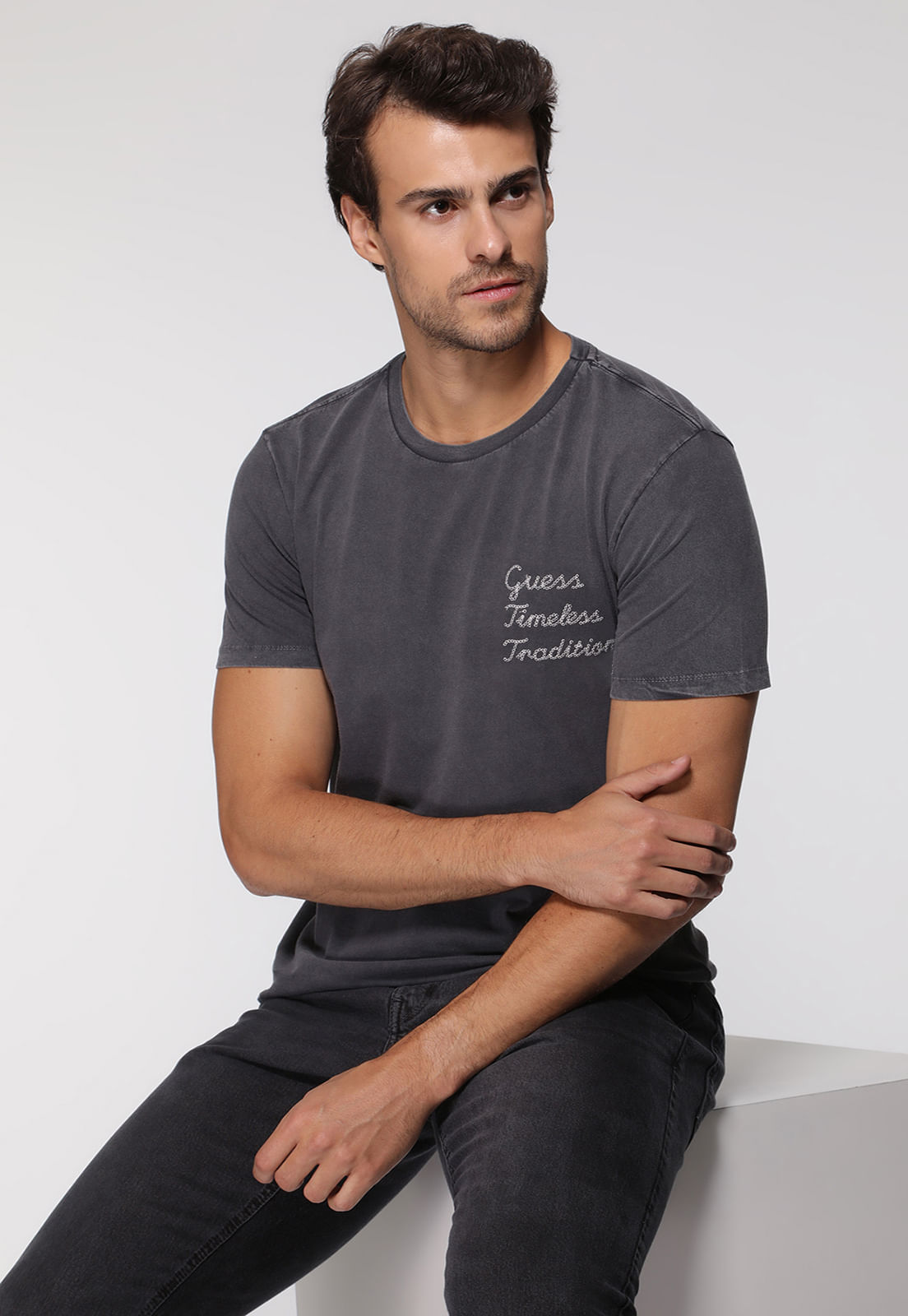 Camiseta Bordado Timeless Tradition Preto - Imagem 30