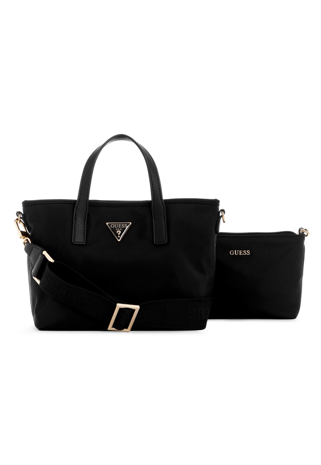Bolsa Eco Gemma Mini Tote Preto - Imagem 2