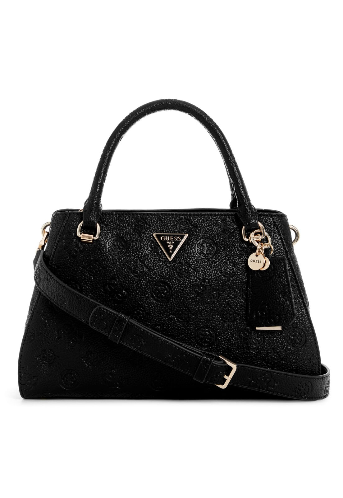 Bolsa Cresidia Luxury Satchel Preto