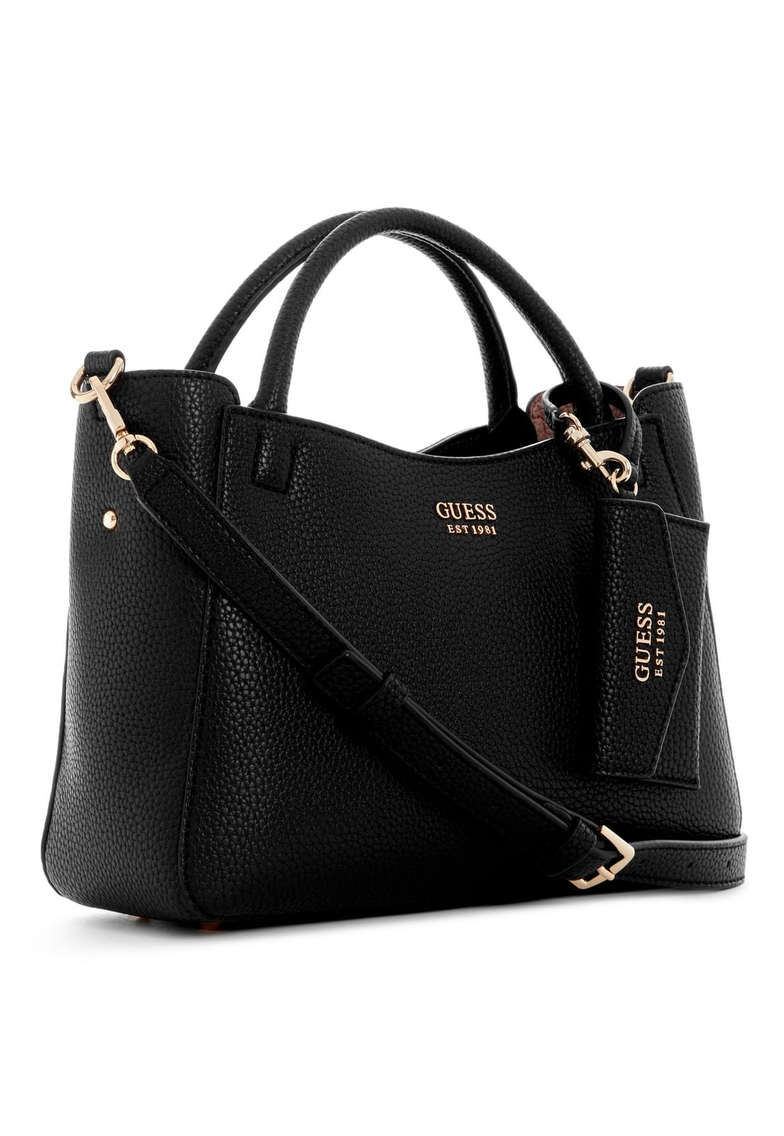 Bolsa Brenton Sml Girlfriend Satchel Preto - Imagem 2