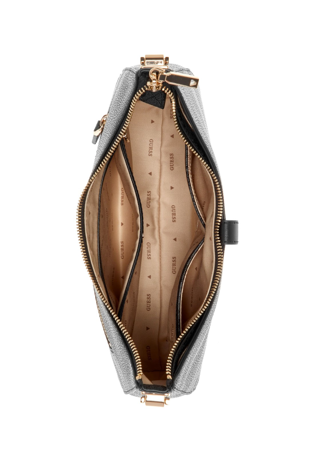 Bolsa Zamira Hobo Shoulder Preto - Imagem 4