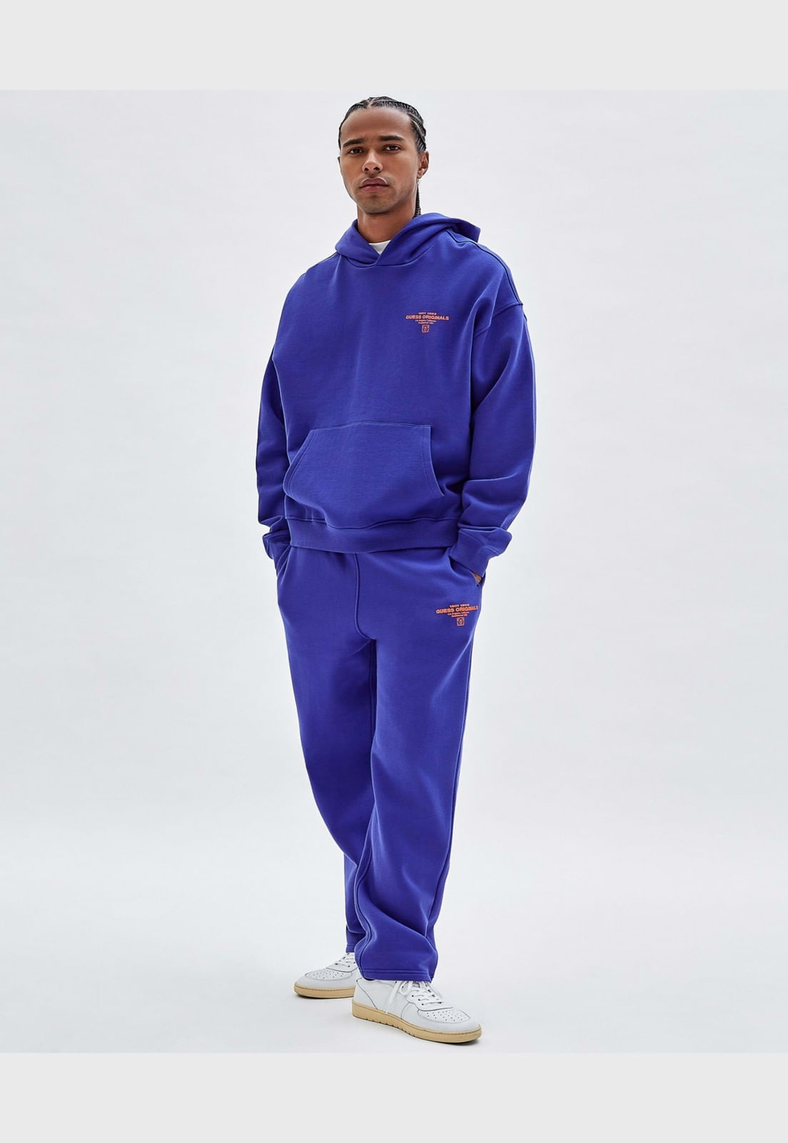 Calça de Moletom Og Guess Azul - Imagem 17