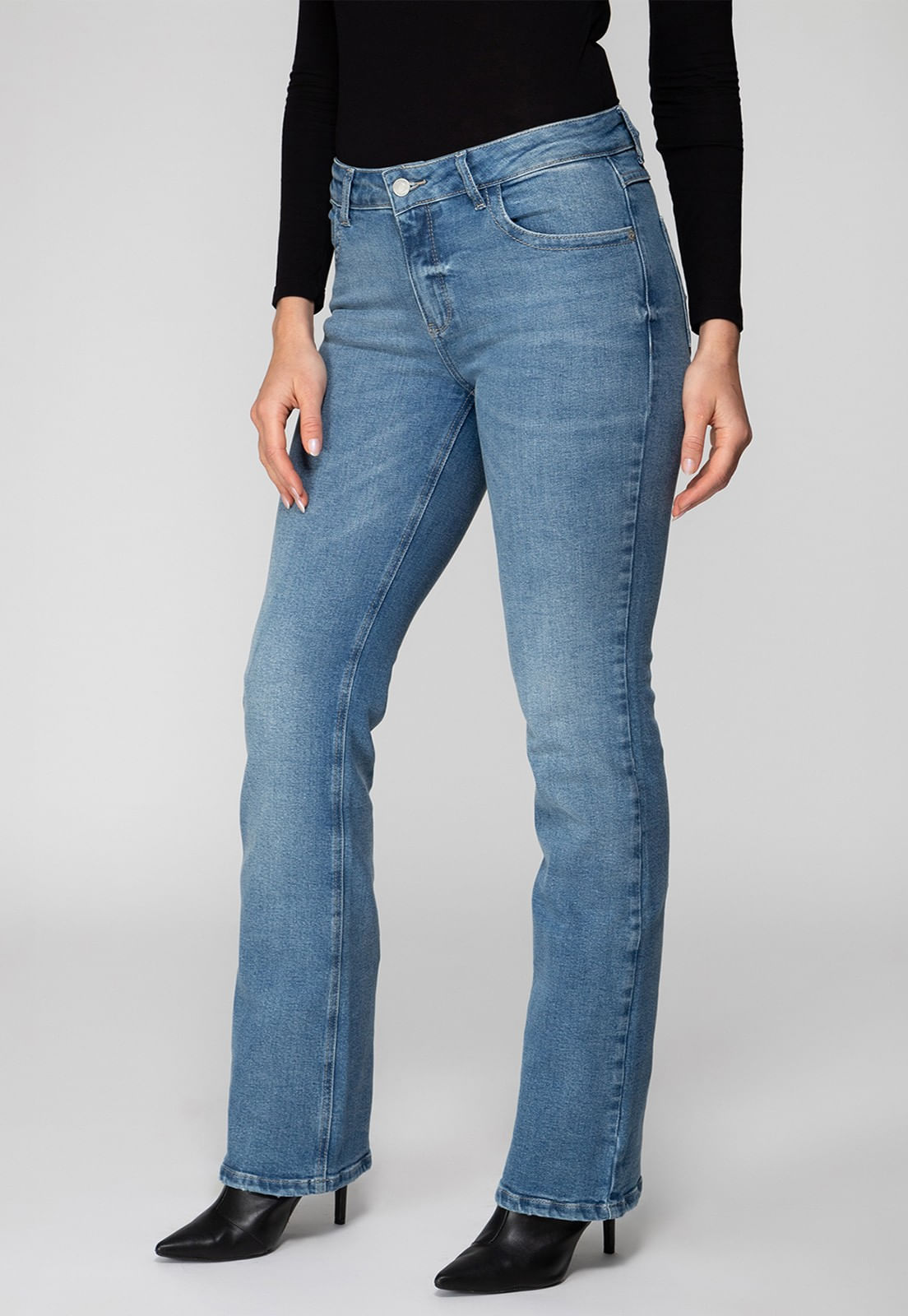 Calça Jeans Straight Leg Guess Azul - Imagem 29