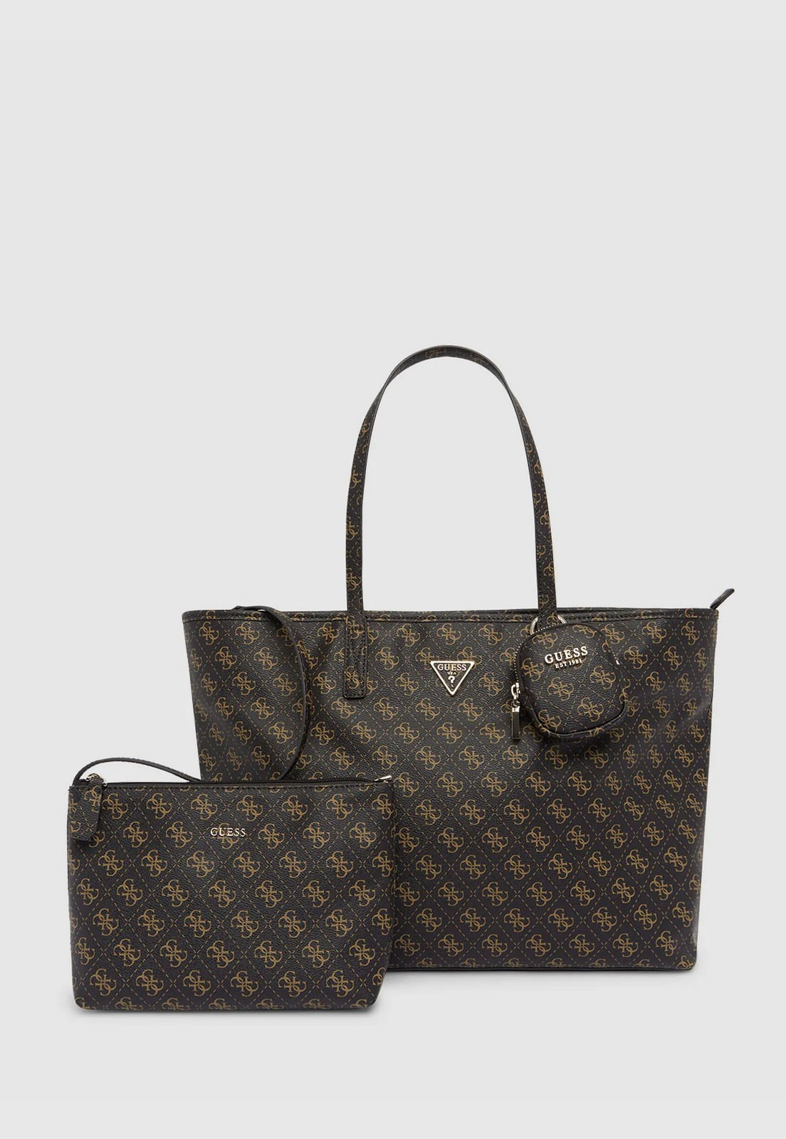 Bolsa Power Play Large Tech Tote Marrom - Imagem 2