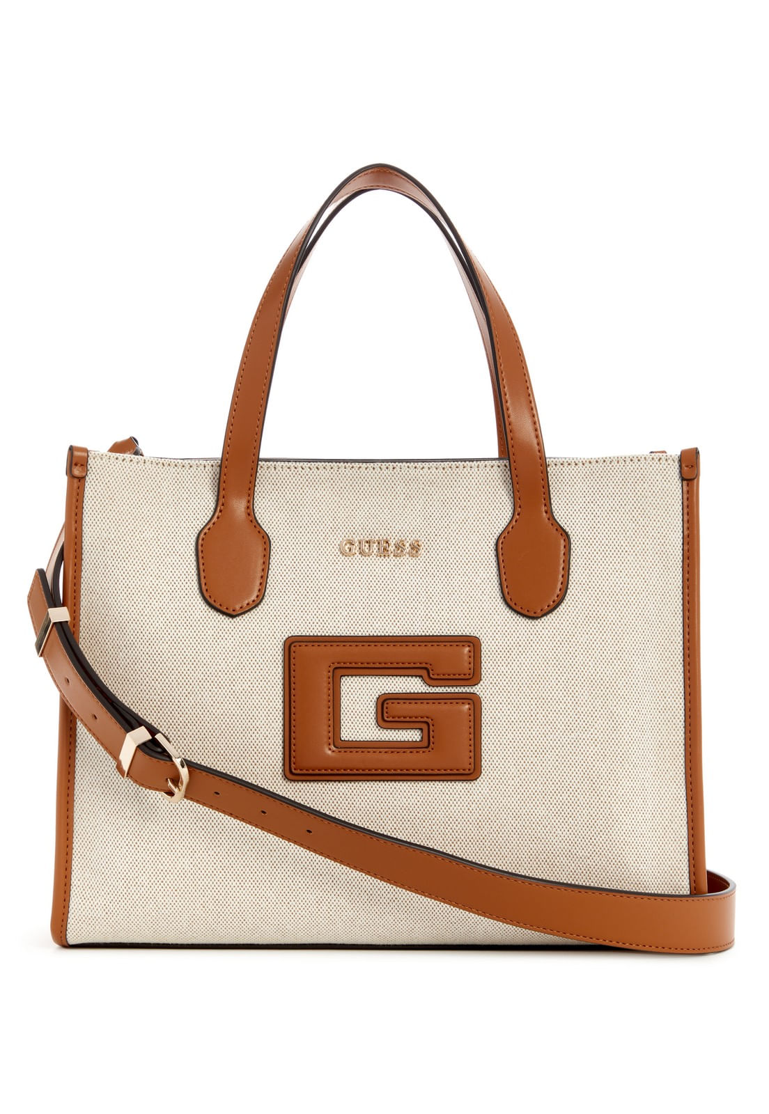 Bolsa G Status 2 Compartment Tote Marrom