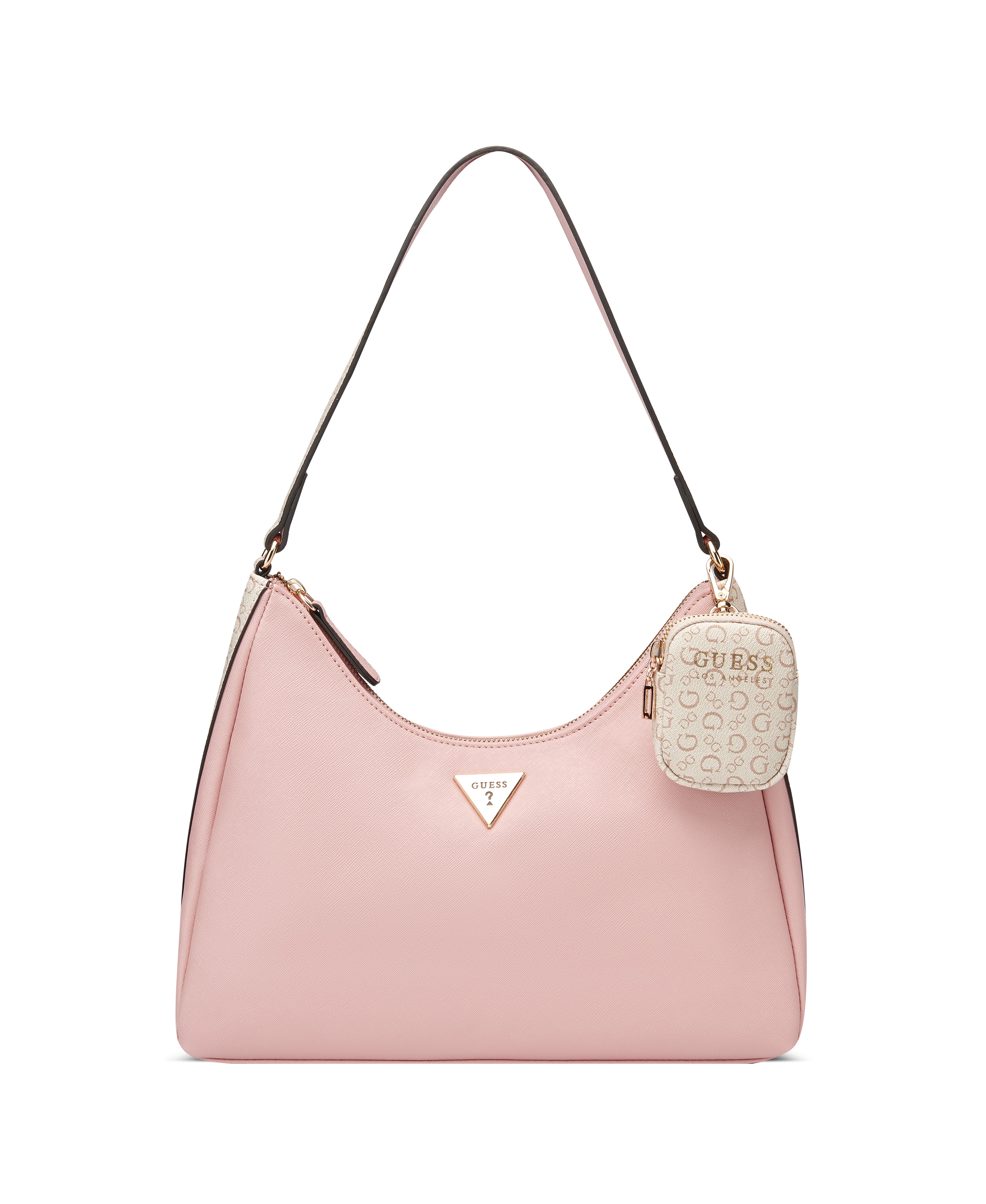 Bolsa Guess Emerie Shoulder Rosa