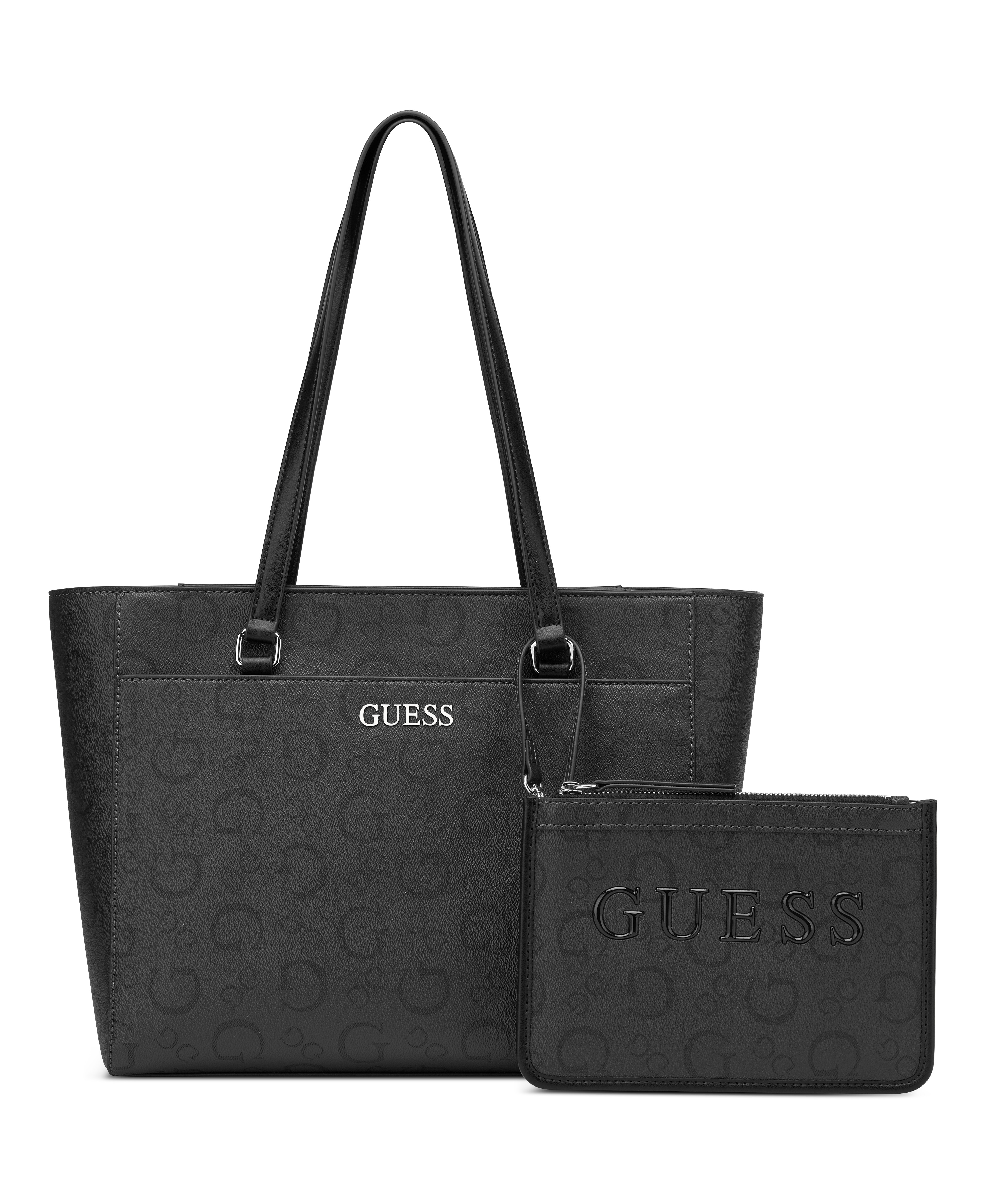 Bolsa Guess Delphine Tote Cinza Escuro