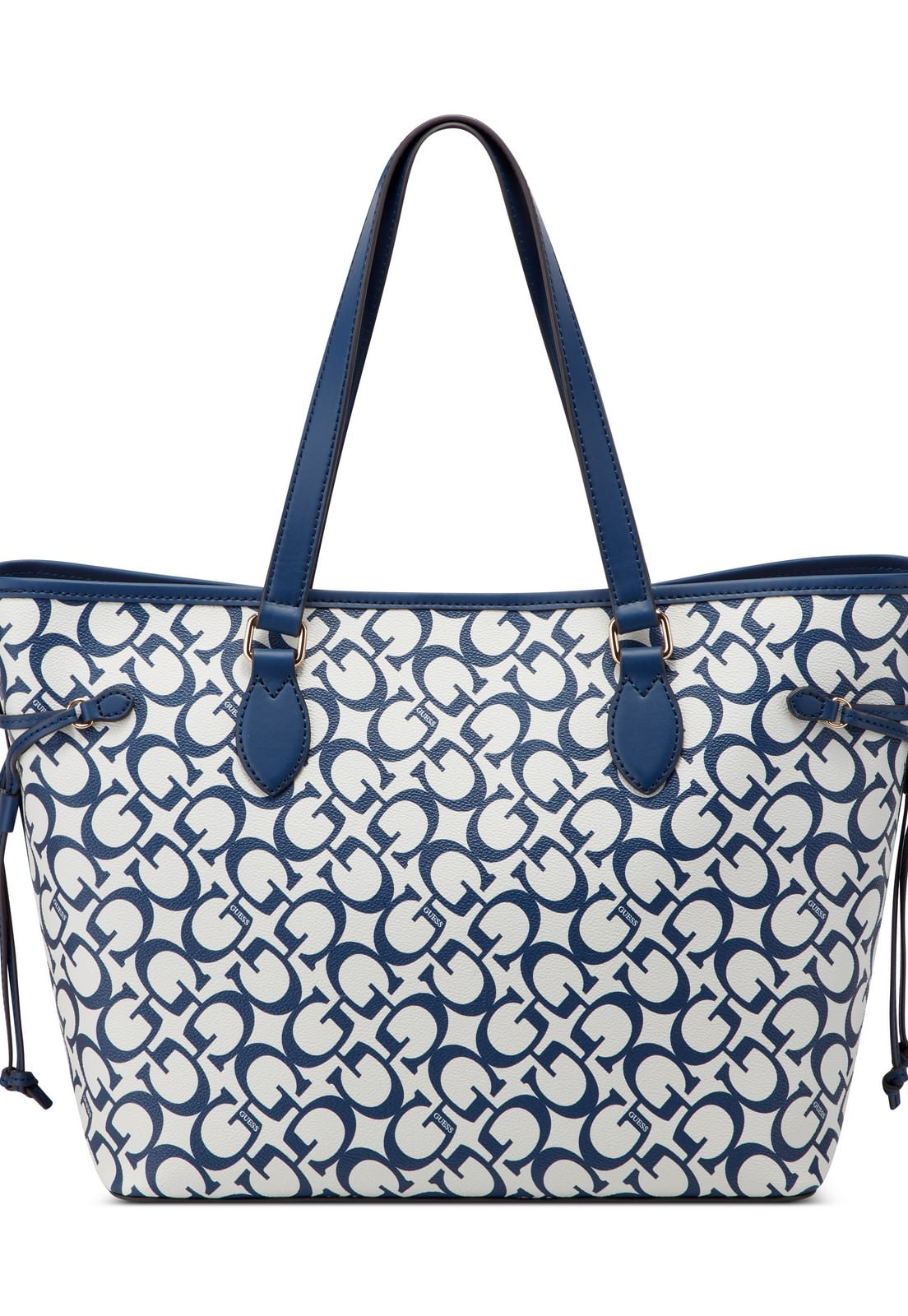 Bolsa Guess Ashburn Tote Azul Marinho - Imagem 3