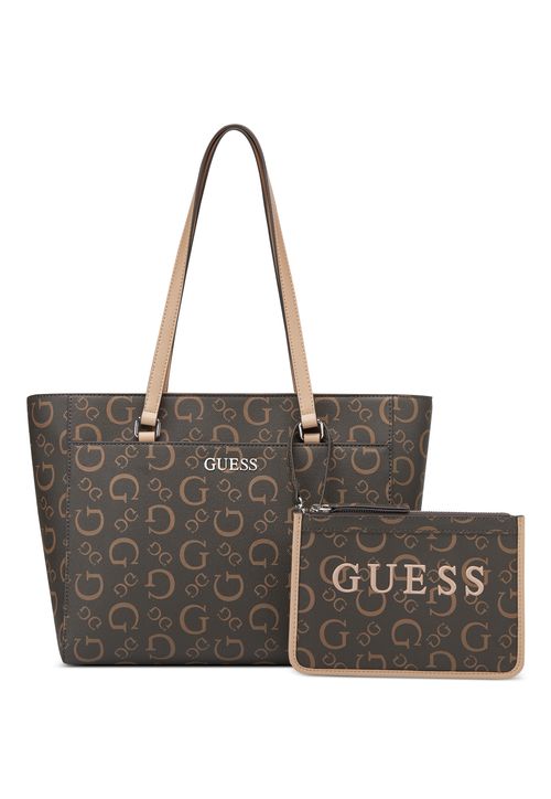 Bolsa Guess Delphine Tote Bege
