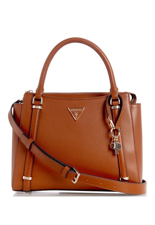 Bolsa Daryna 2 Comp Satchel Marrom