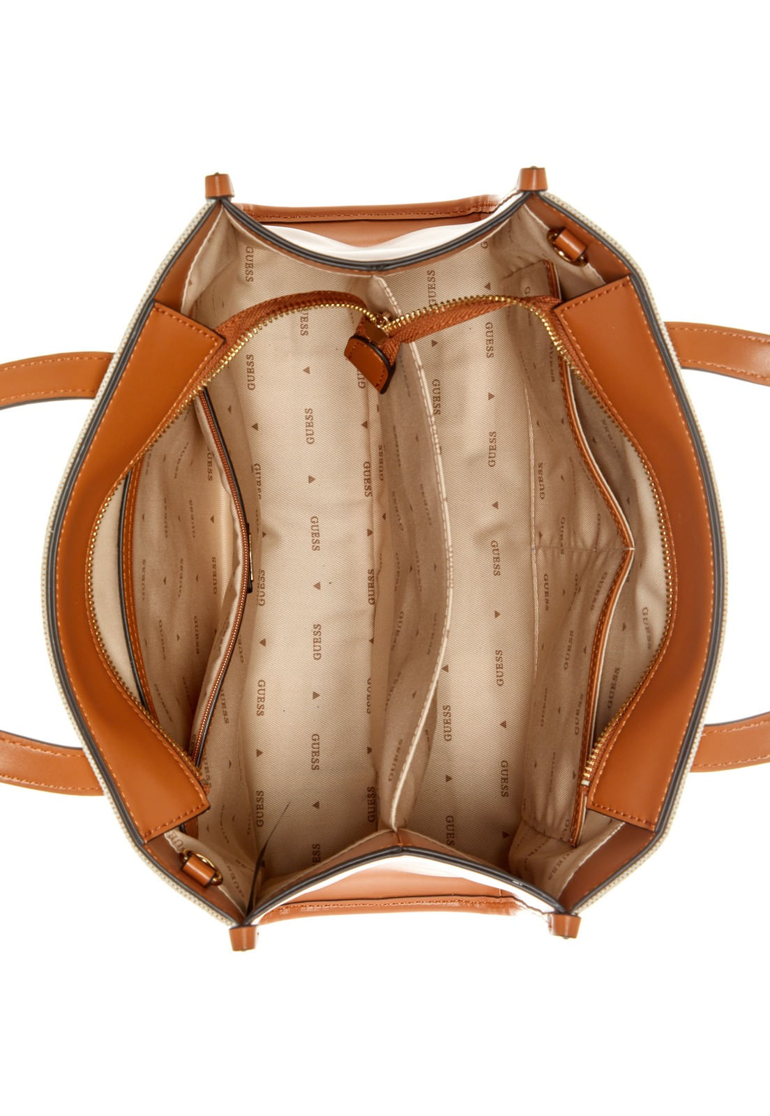 Bolsa G Status 2 Compartment Tote Marrom - Imagem 8