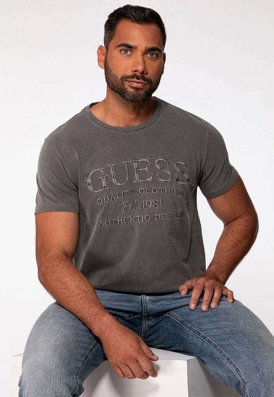 Camiseta Bordado Estonado Preto - Imagem 10