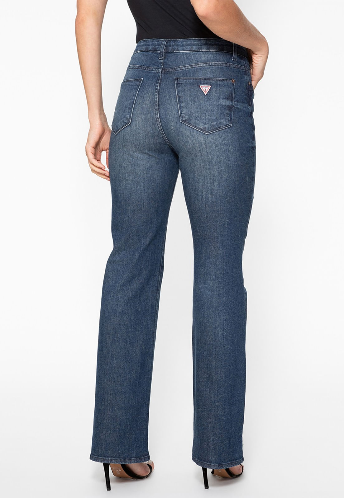 Calça Jeans Boot Cut Azul Escuro - Imagem 28