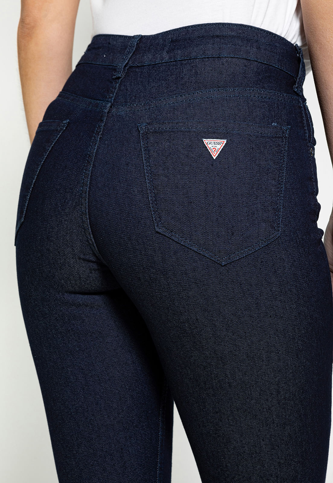 Calça Jeans Guess 1981 Skinny Azul - Imagem 84