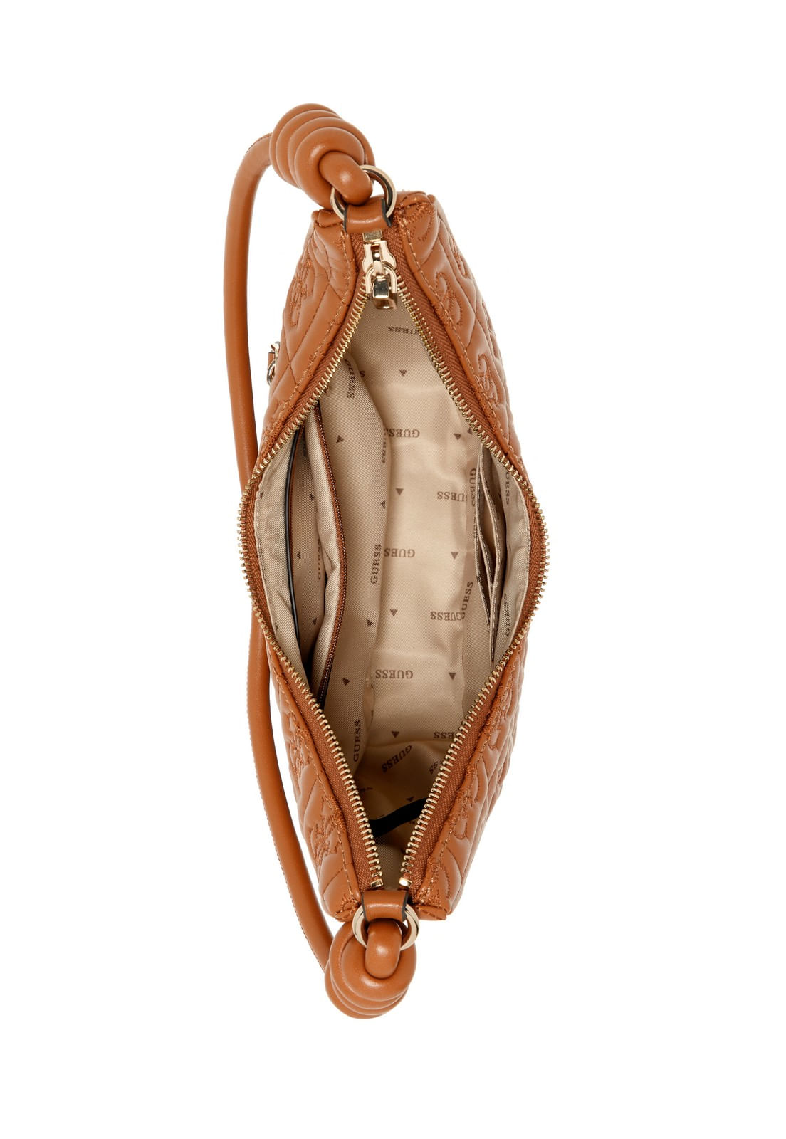 Bolsa Adelasia Top Zip Shoulder Bag Caramelo - Imagem 4