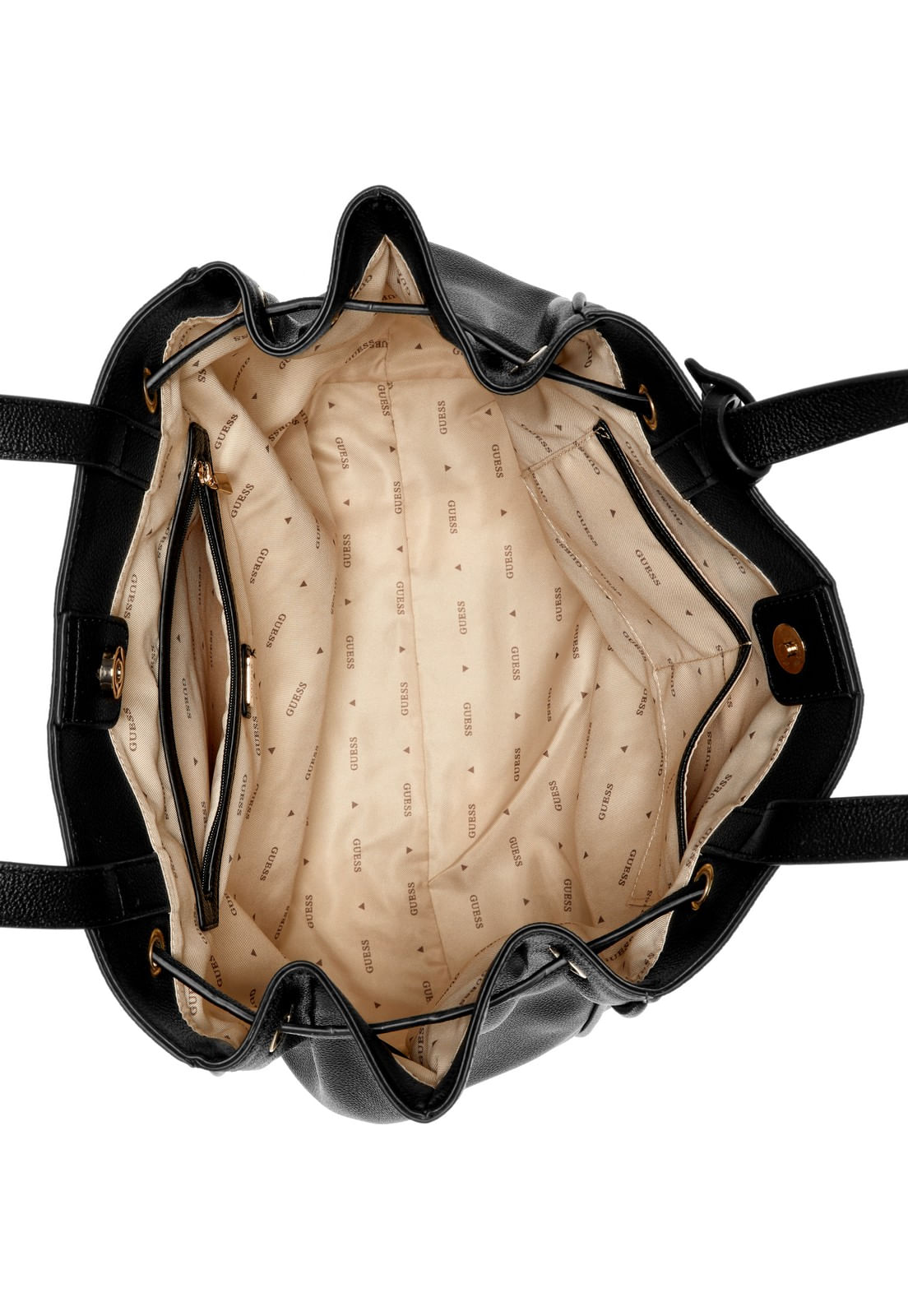 Bolsa Calebra Drawstring Tote Preto - Imagem 4