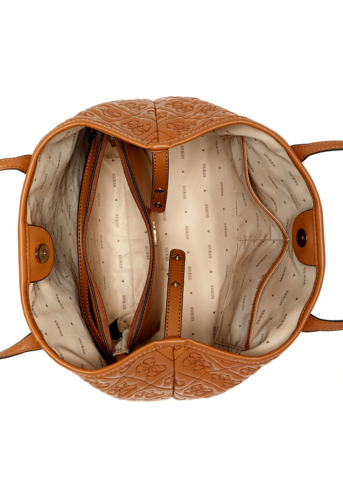 Bolsa Adelasia 2 In 1 Tote Caramelo - Imagem 5