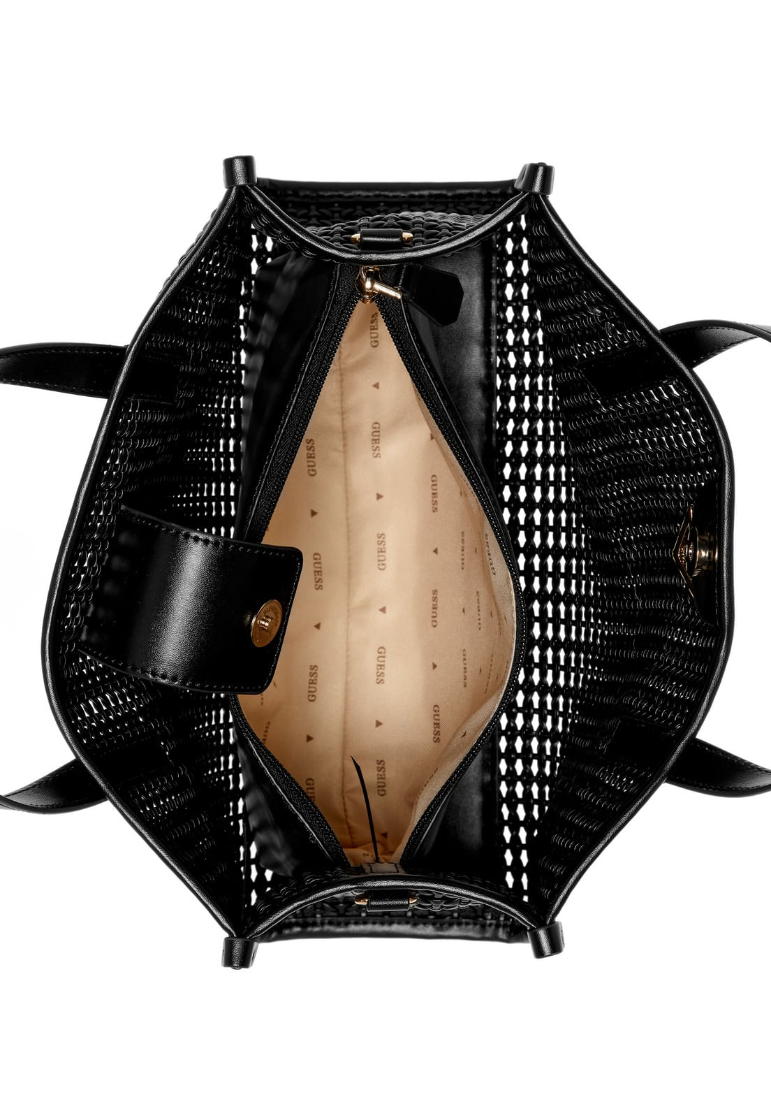 Bolsa Brigitta 2 In 1 Tote Preto - Imagem 5