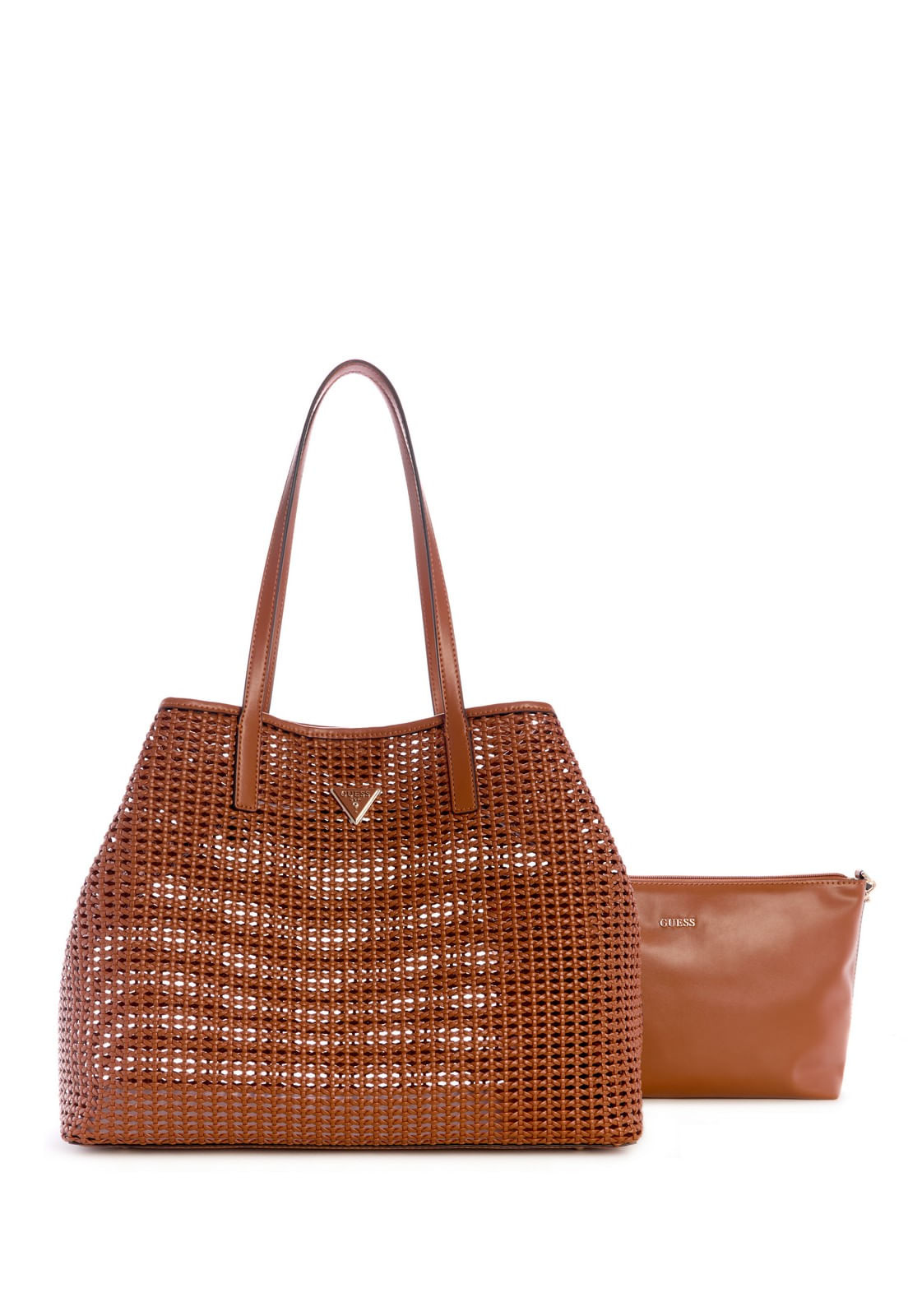 Bolsa Brigitta Large 2 In 1 Tote Marrom - Imagem 2