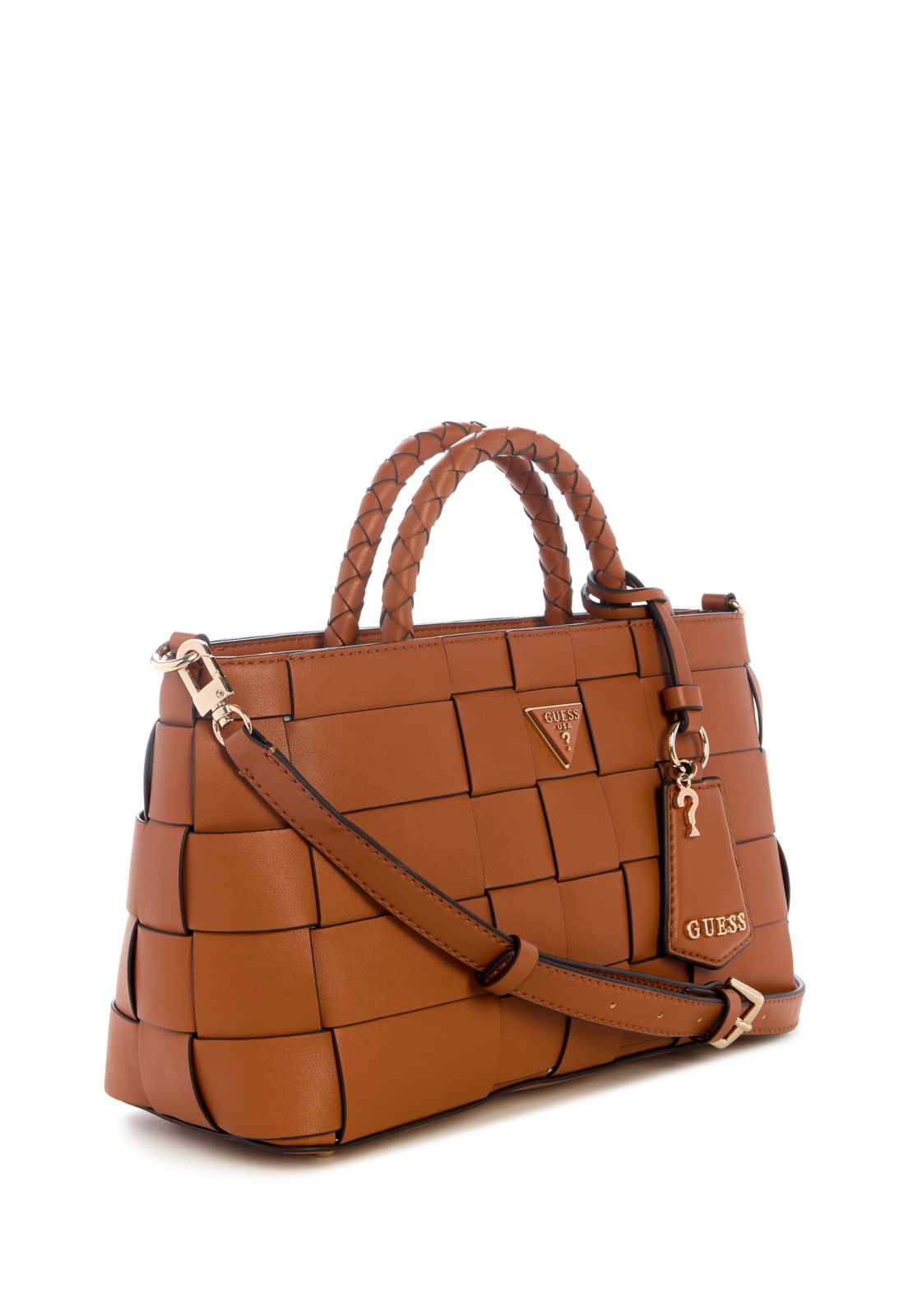 Bolsa Maylee Girlfriend Satchel Caramelo - Imagem 2