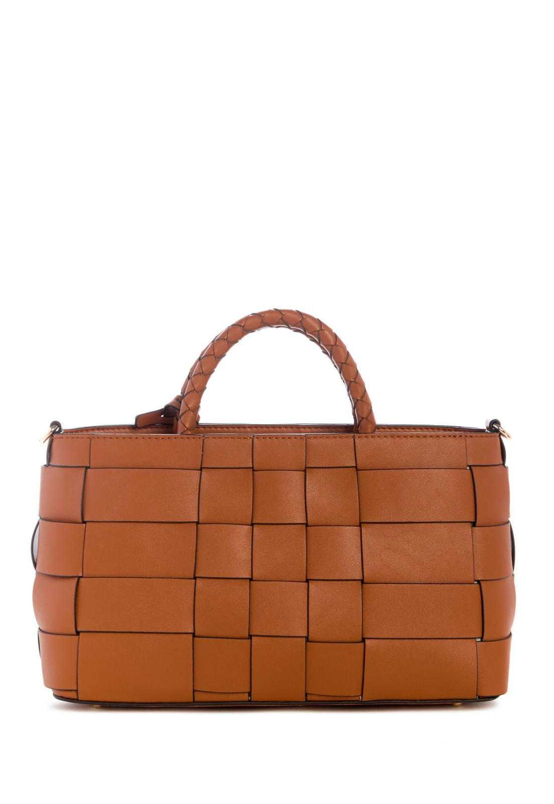 Bolsa Maylee Girlfriend Satchel Caramelo - Imagem 3
