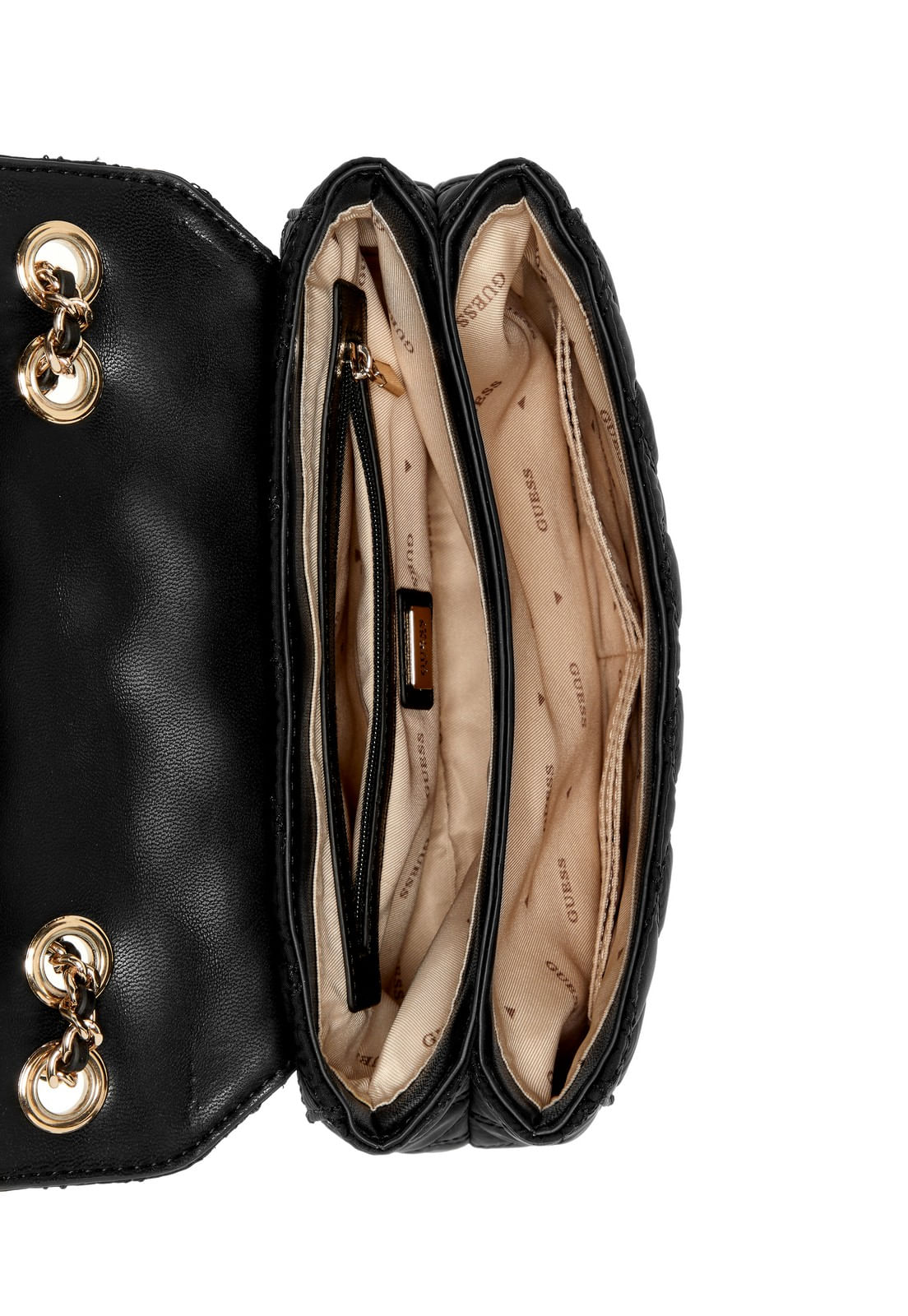 Bolsa Giully Ii 2 Transversal Flap Preto - Imagem 4