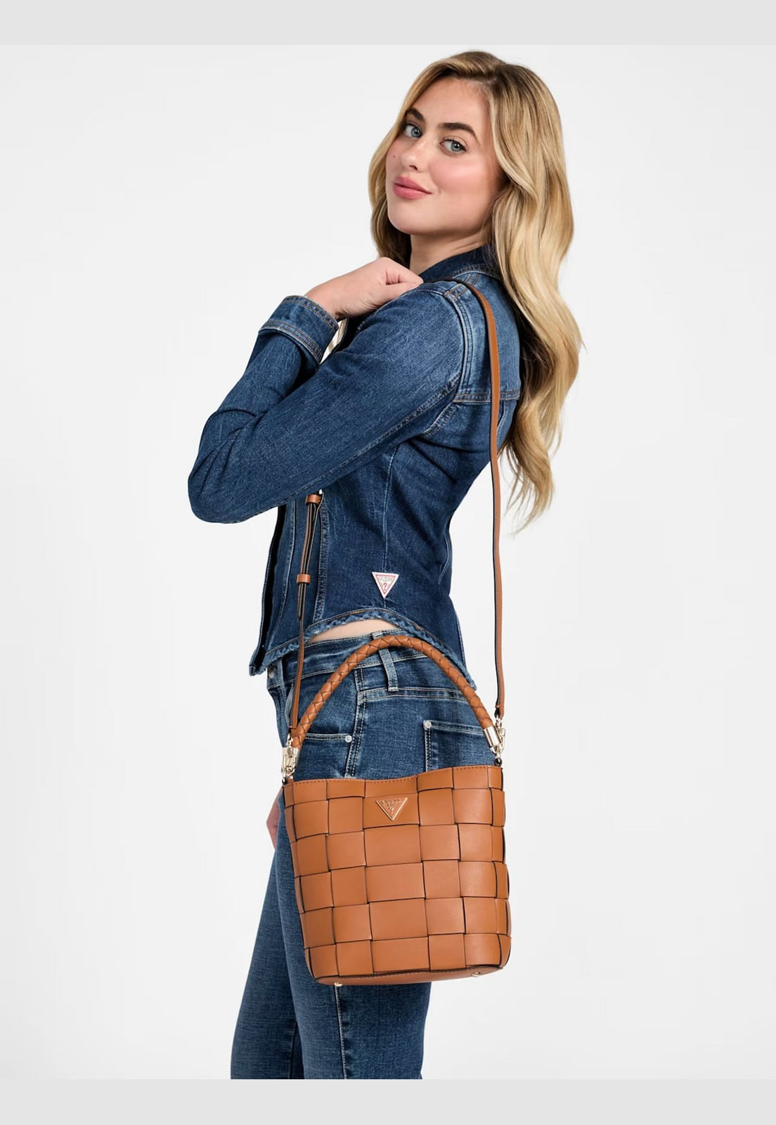 Bolsa Maylee Bucket Caramelo - Imagem 3