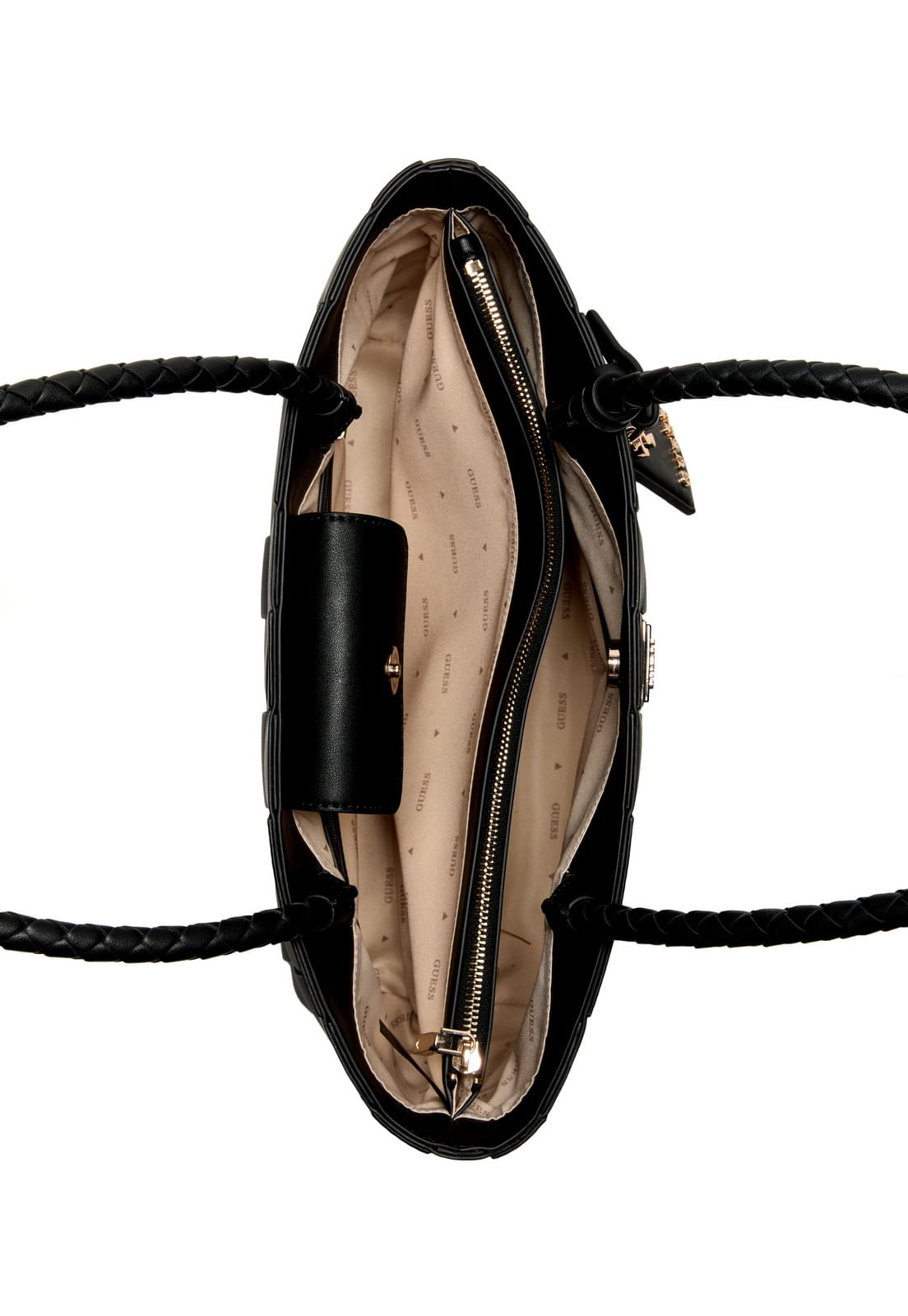 Bolsa Maylee Girlfriend Tote Preto - Imagem 6