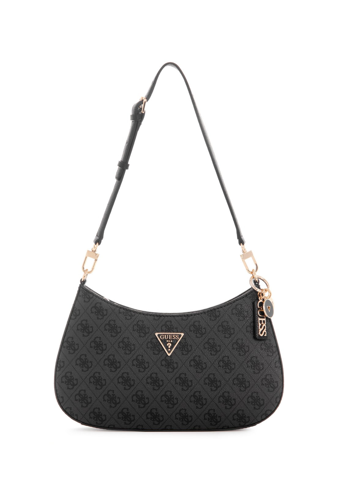 Bolsa Noelle Ii Top Zip Shoulder Bag Preto