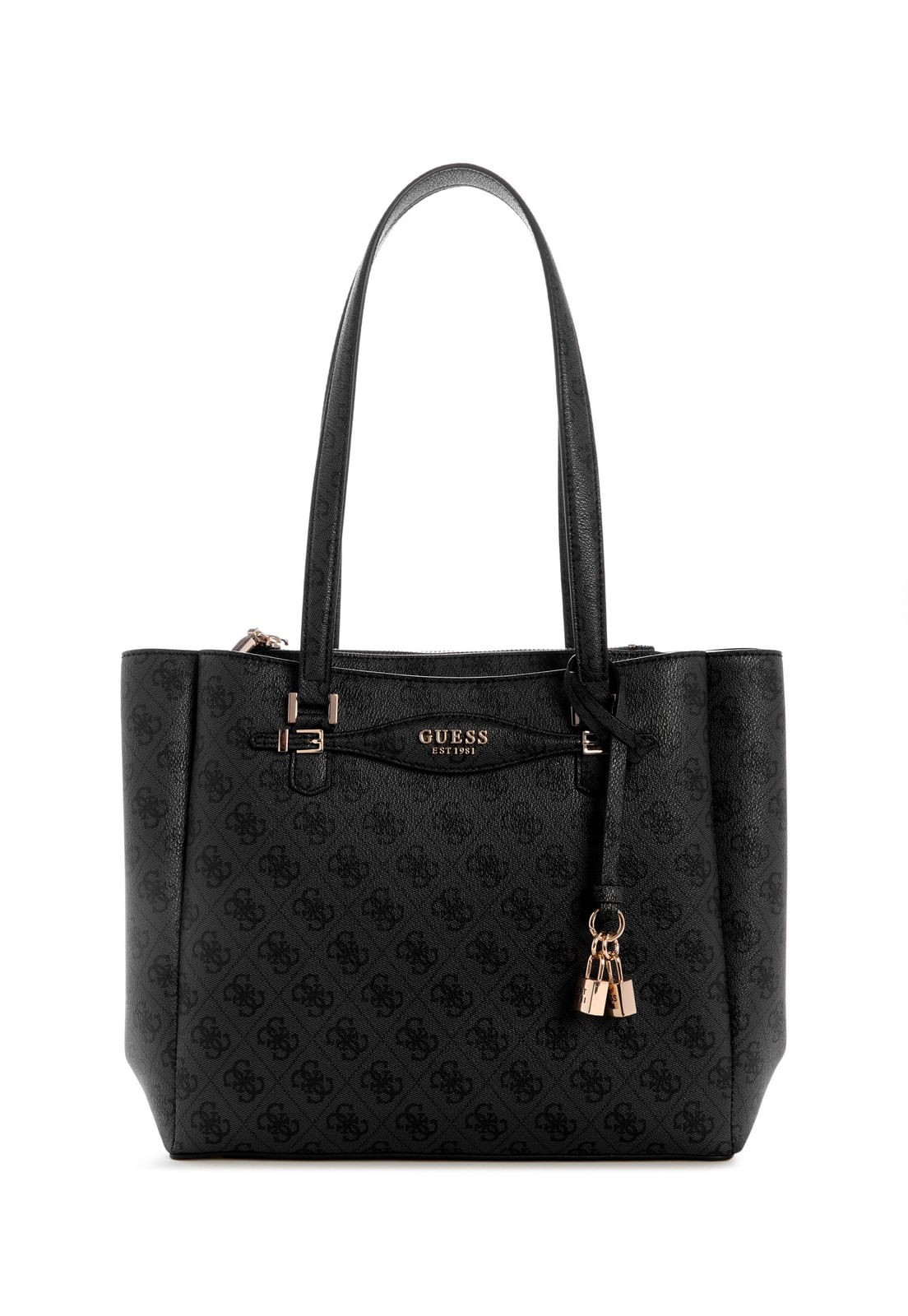 Bolsa Katya Multi Comp Tote Preto