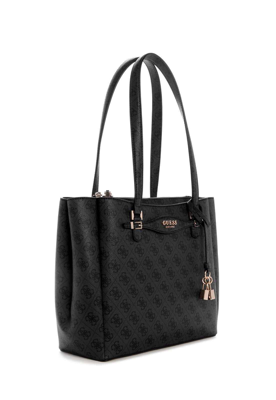 Bolsa Katya Multi Comp Tote Preto - Imagem 2